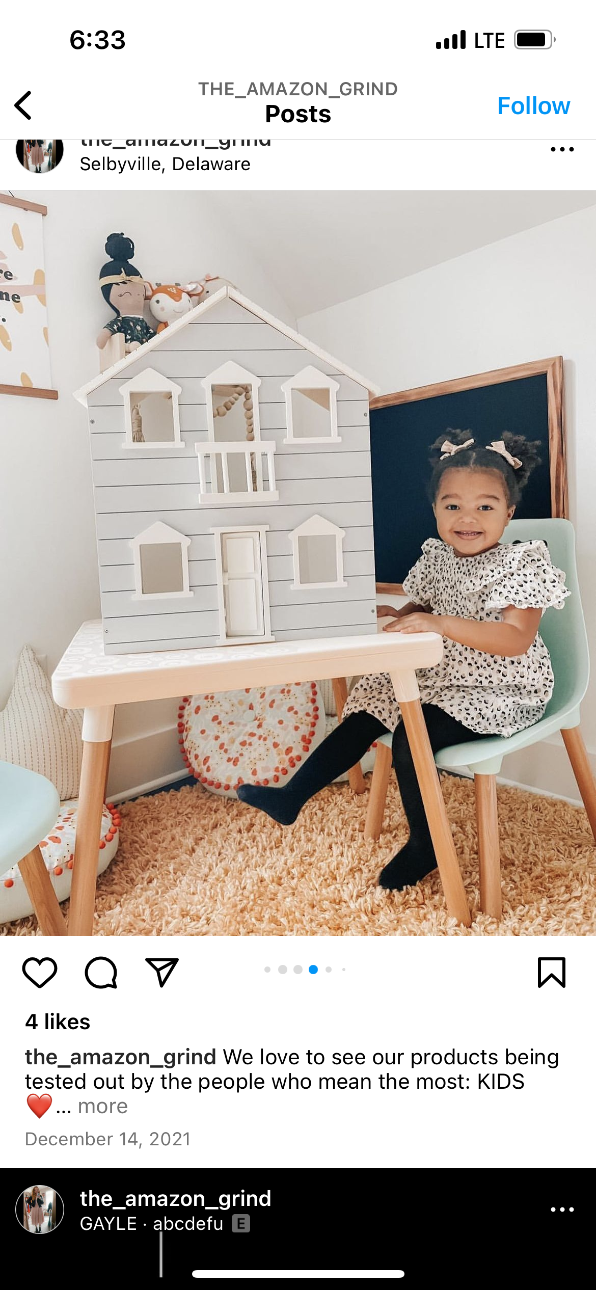 Wooden Dollhouse Grove
