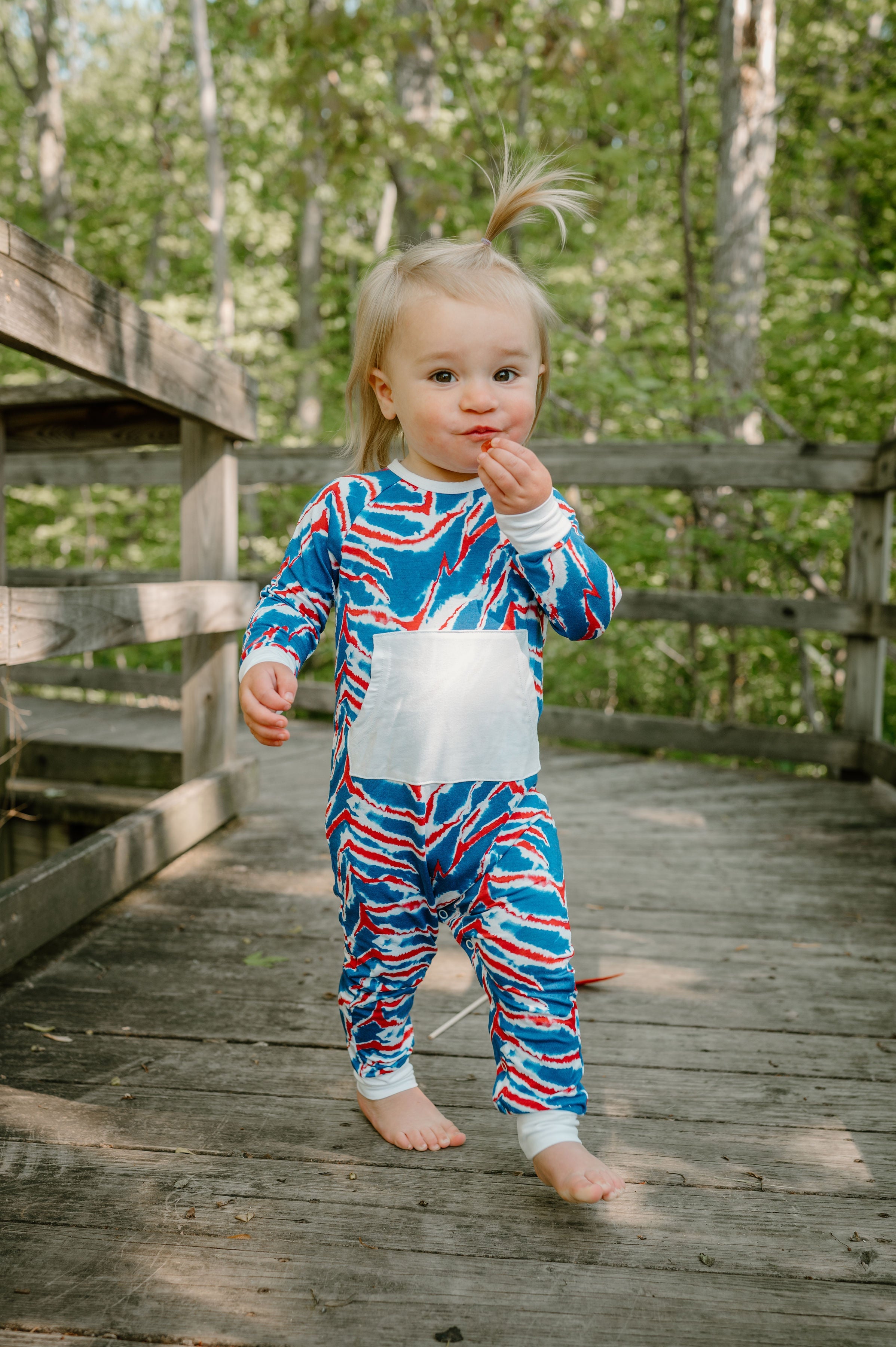 Bamboo Buffalove Romper doodle & jack
