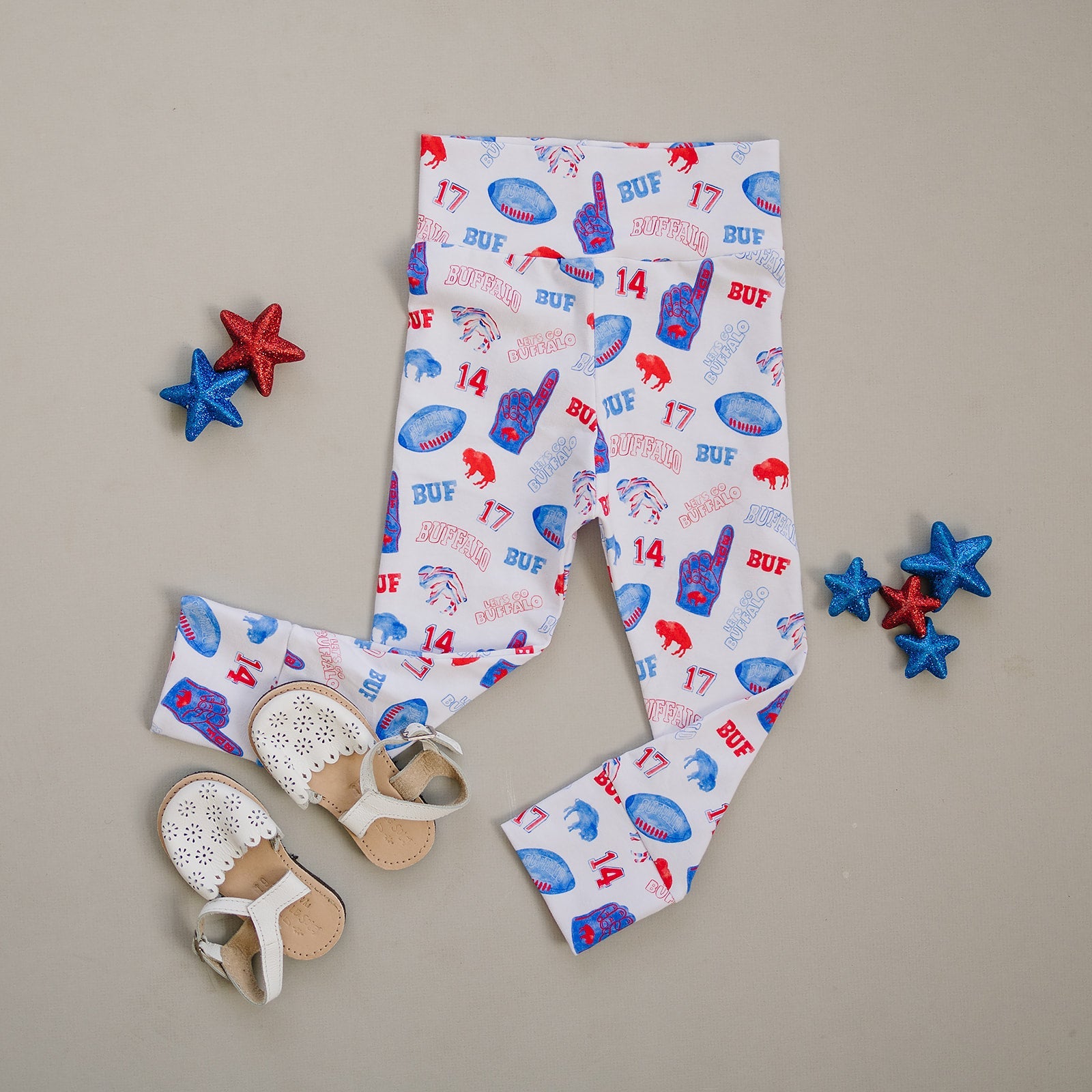 Let's Go Buffalo Leggings Leggings doodle & jack