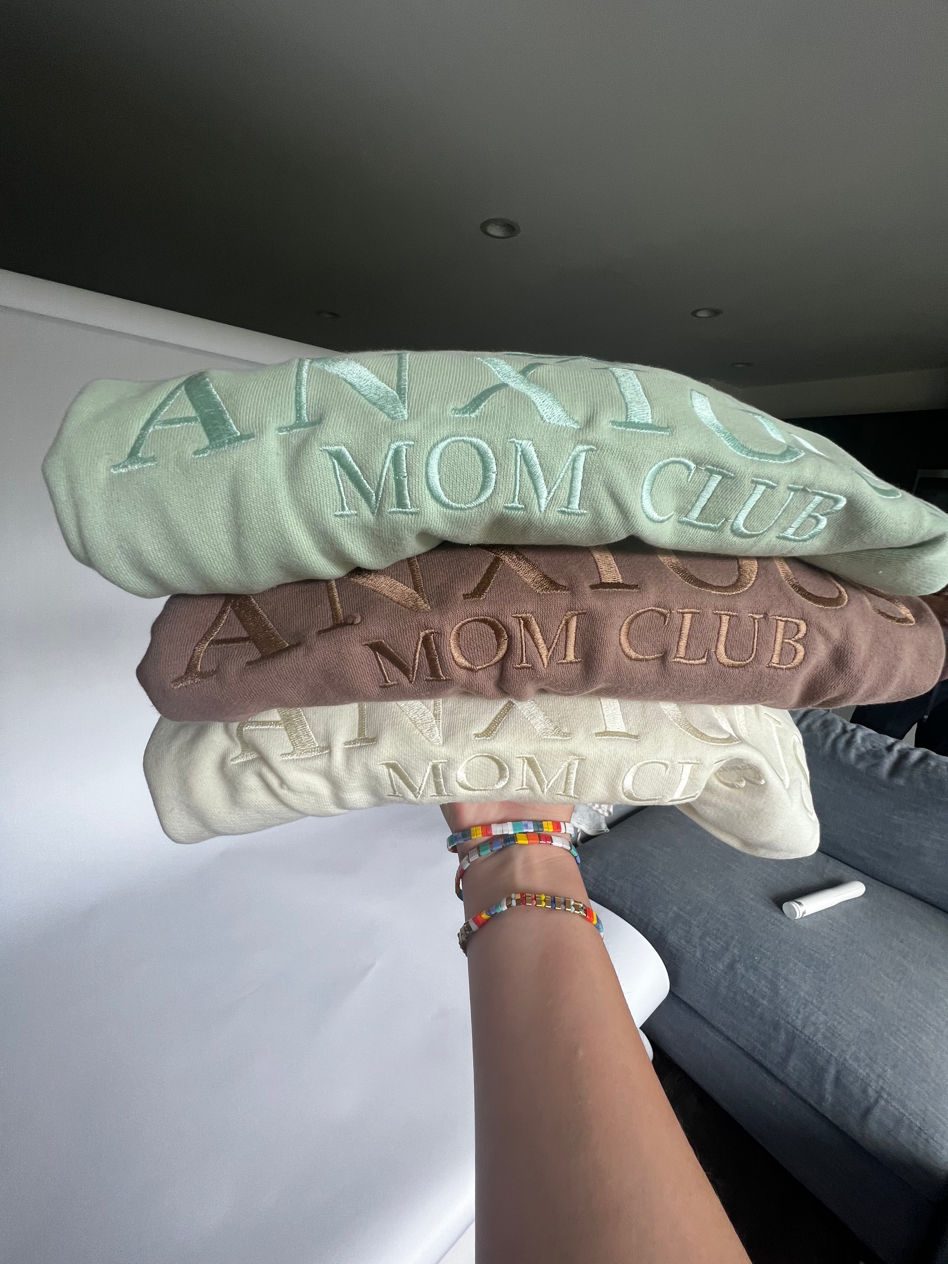 Anxious Mom Club Sweat Set - 3 Colors