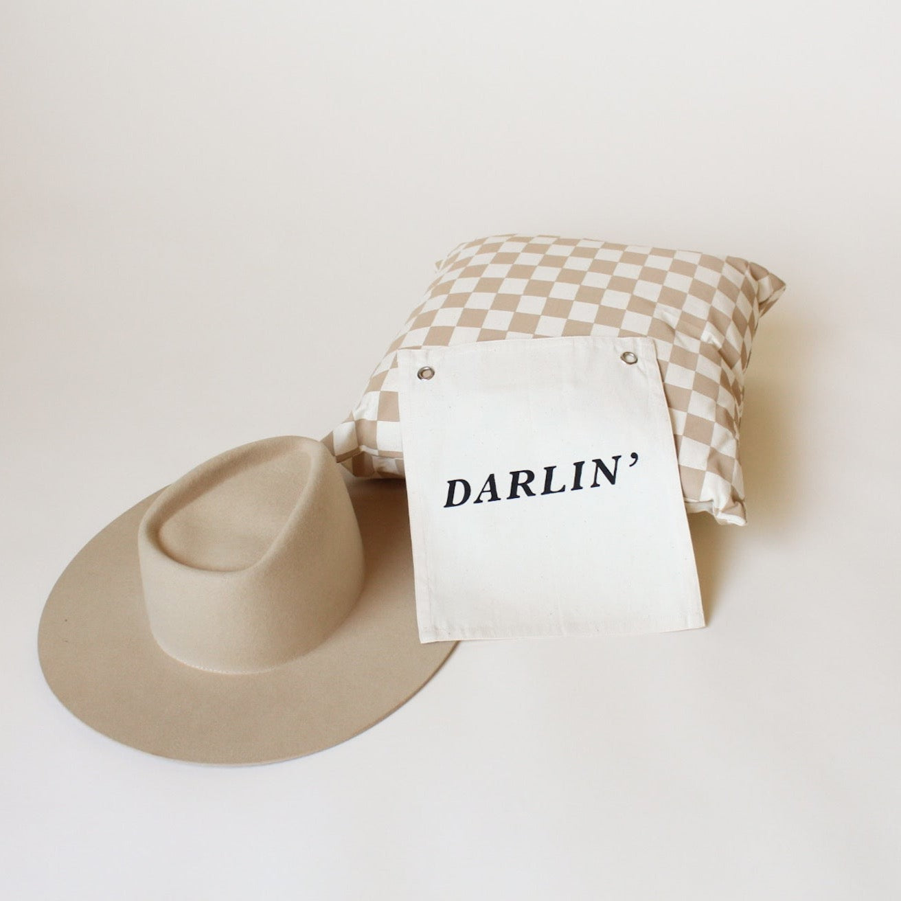 “Darlin” Canvas Wall Banner | Ranch & Southern Décor