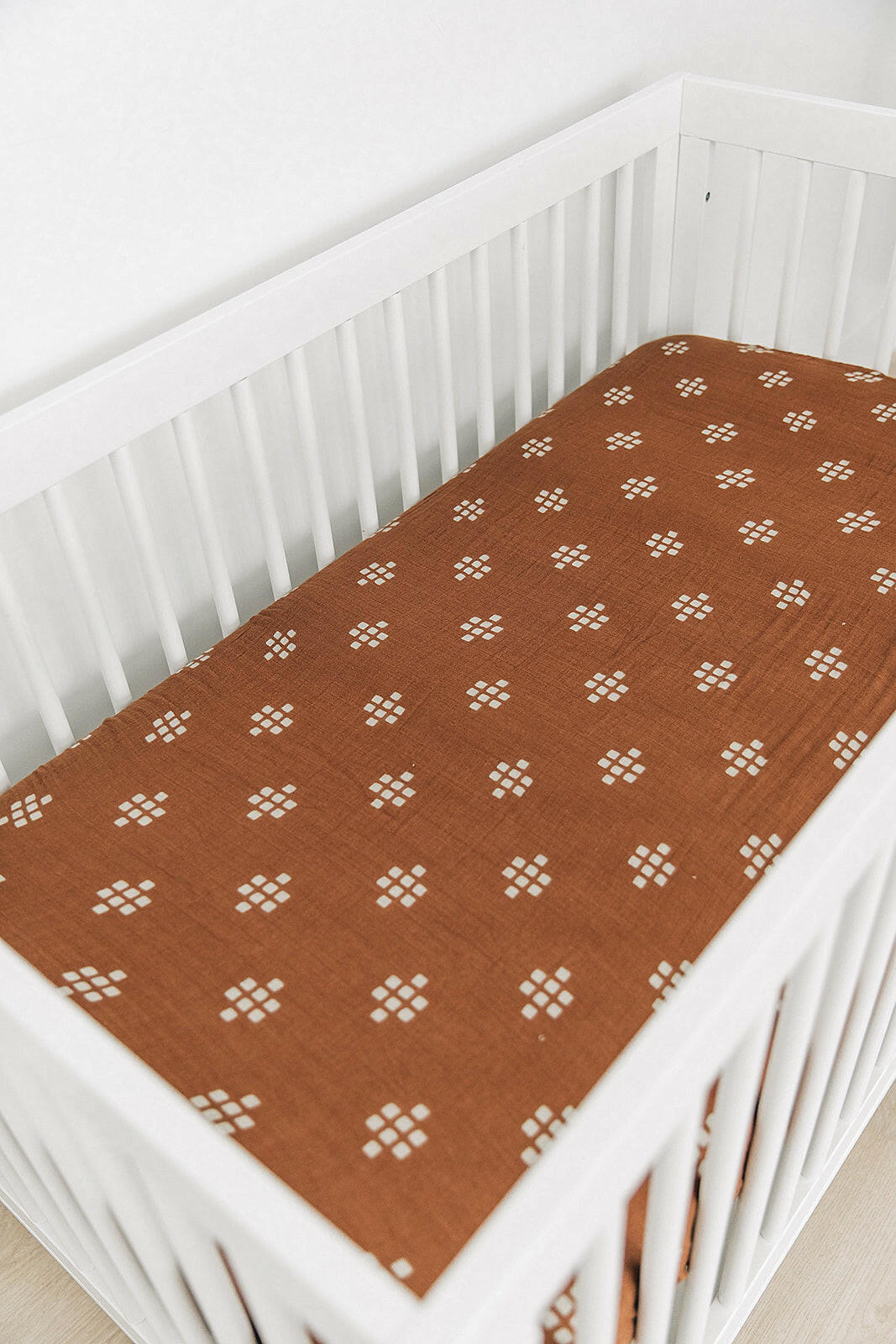 Chestnut Textiles Muslin Crib Sheet  Mebie Baby