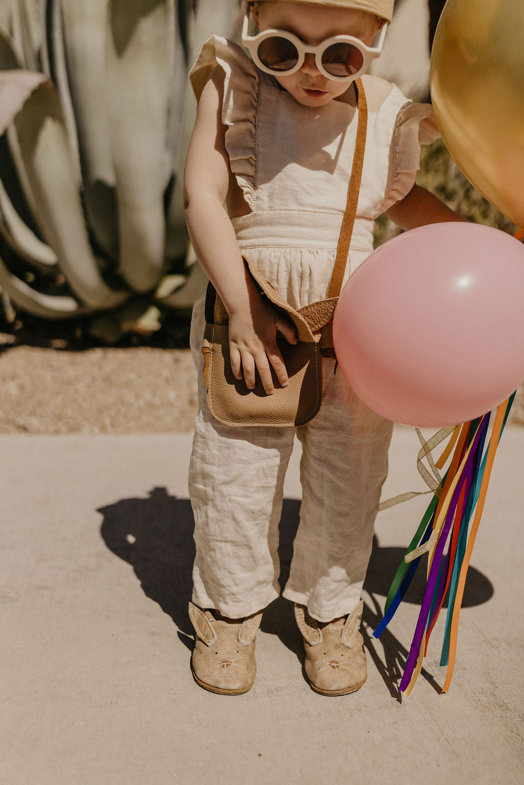 Oat Bunnies Critters Leather PURSE Toddler & Kids