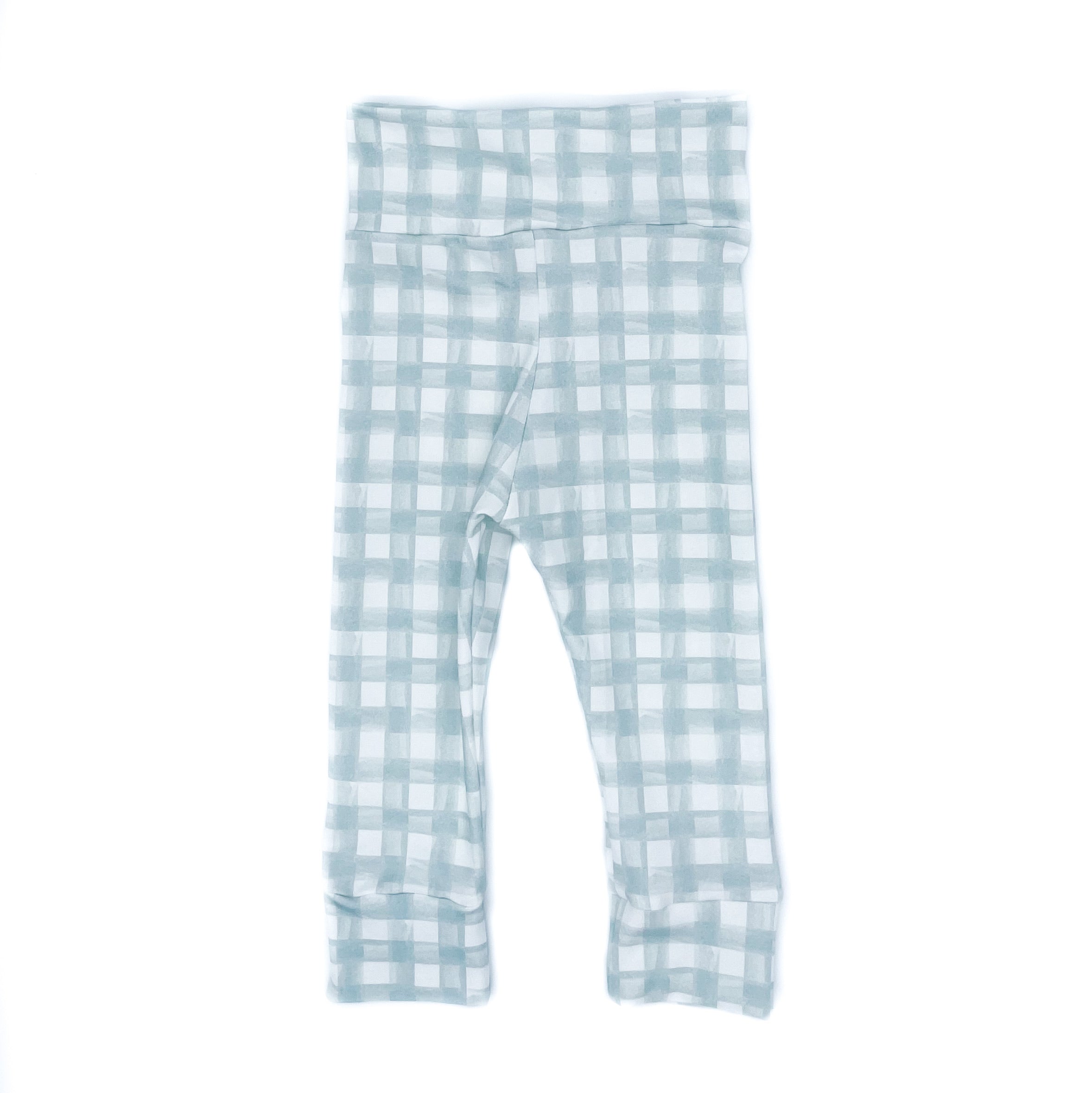 Steel Gingham Leggings Leggings doodle & jack
