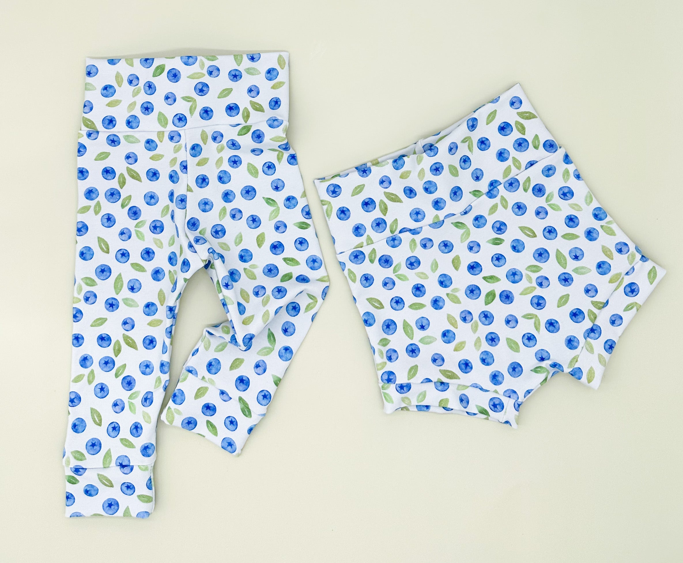 Blueberry Leggings (Matching) Leggings doodle & jack