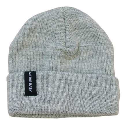 Light Grey Mebie Baby Beanie Mebie Baby