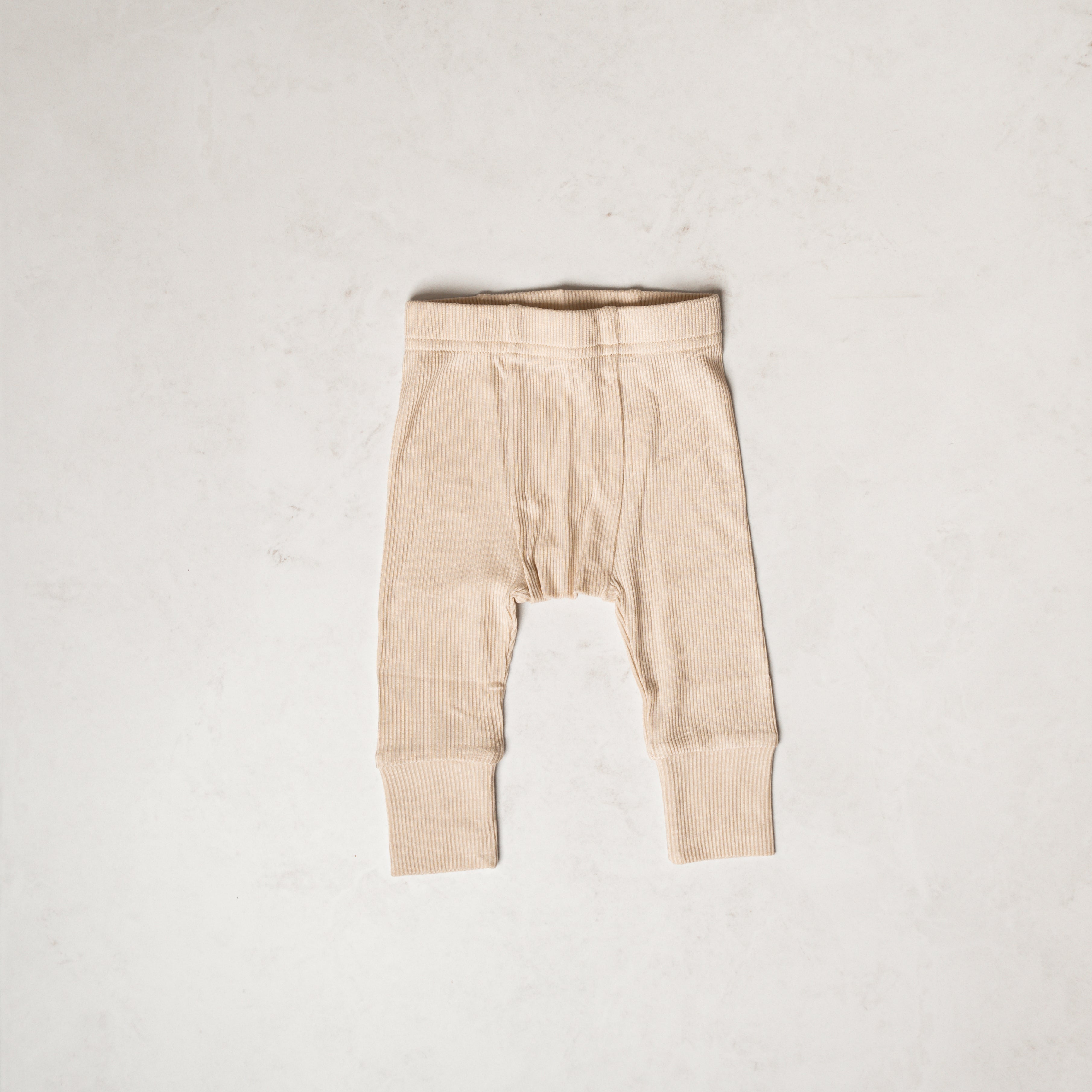 Ribbed Modal Pants - Single Seam