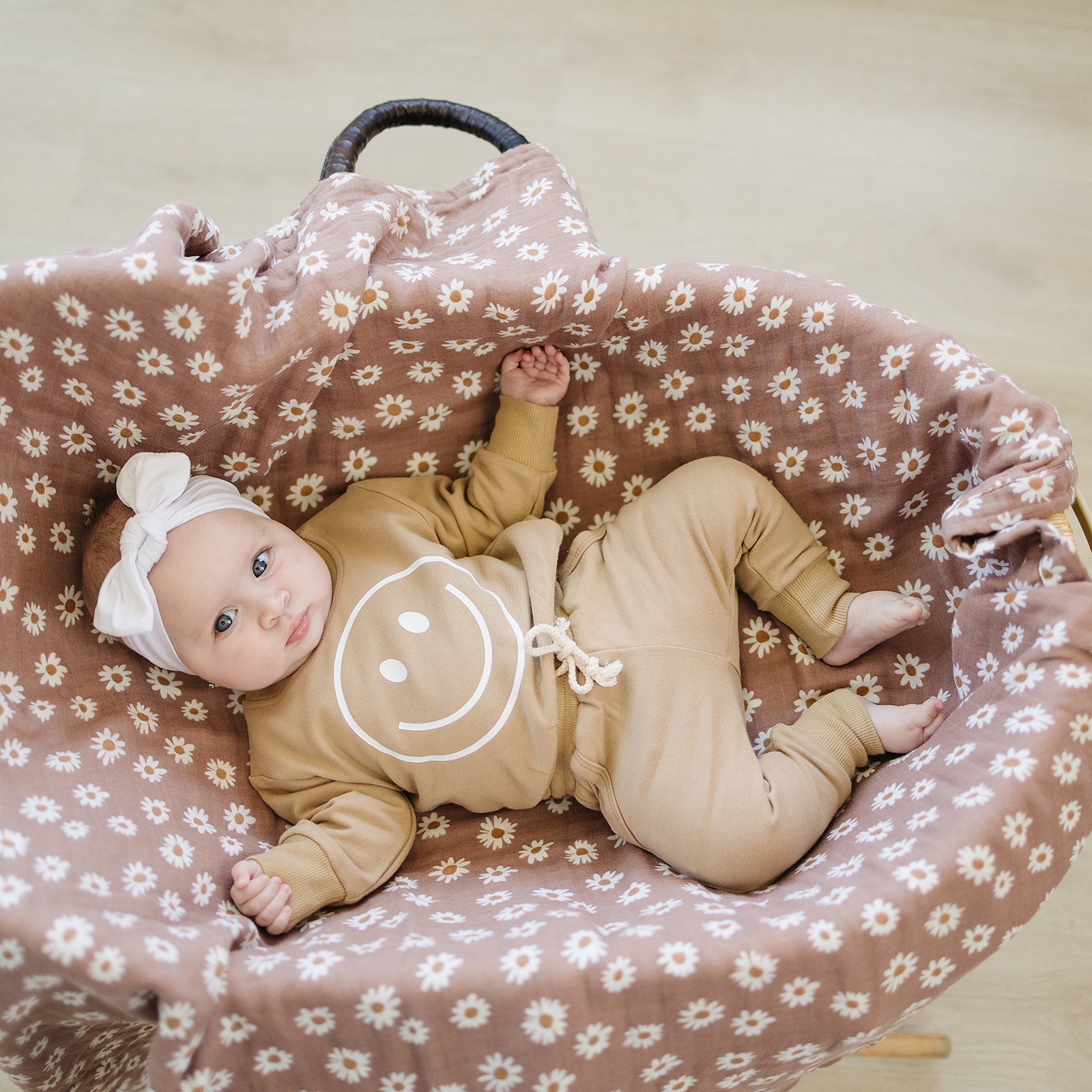 Daisy Dream Muslin Quilt Mebie Baby