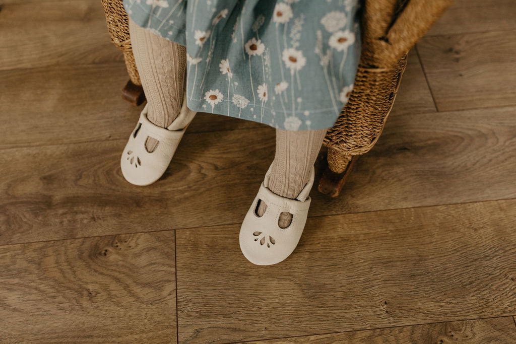 Milk LOTUS T-strap Shoes Baby and Toddler