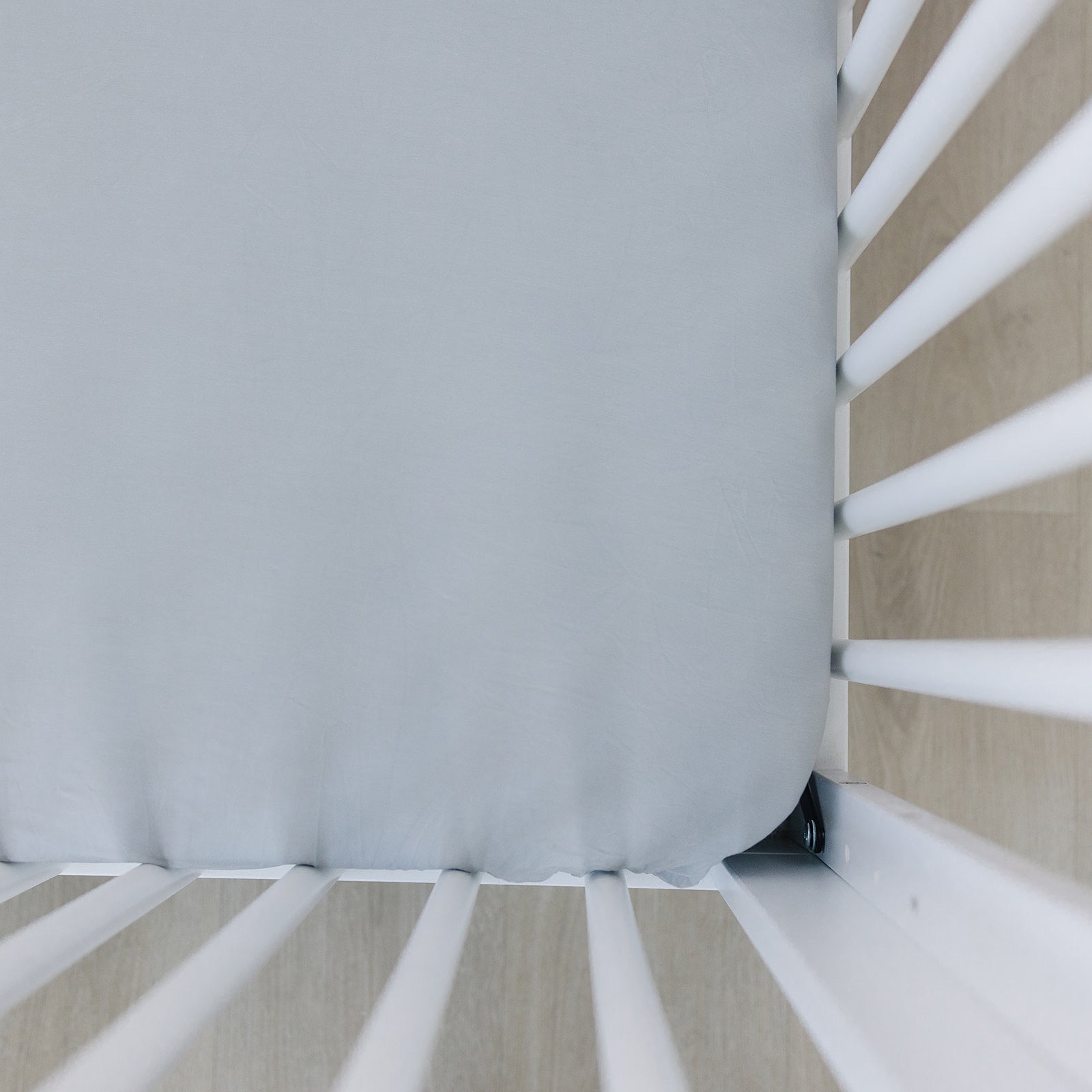 Stone Bamboo Stretch Crib Sheet  Mebie Baby