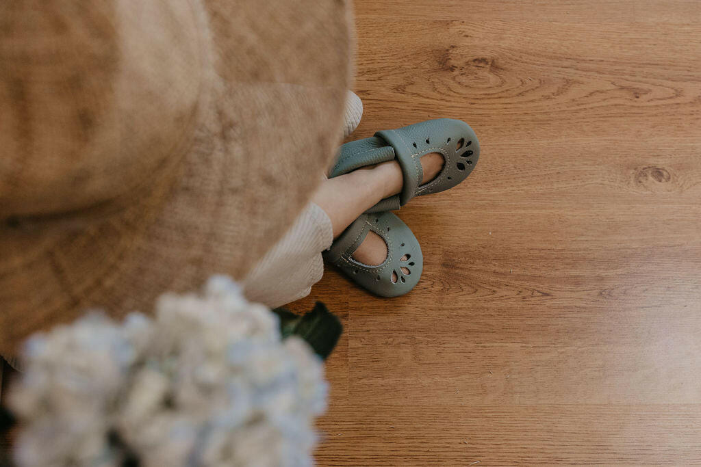 Cream RAINEY JANES Shoes Baby and Toddler Baby Shoes Starry Knight Design