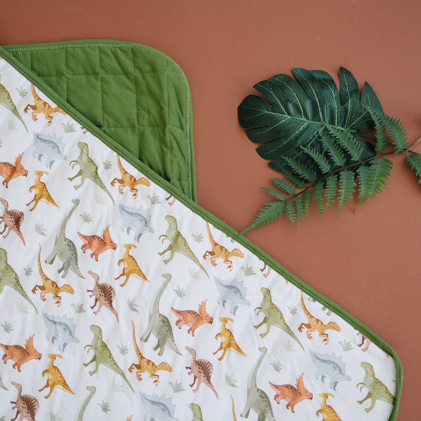 Bamboo Urban Dino Toddler Blanket Toddler Blanket doodle & jack