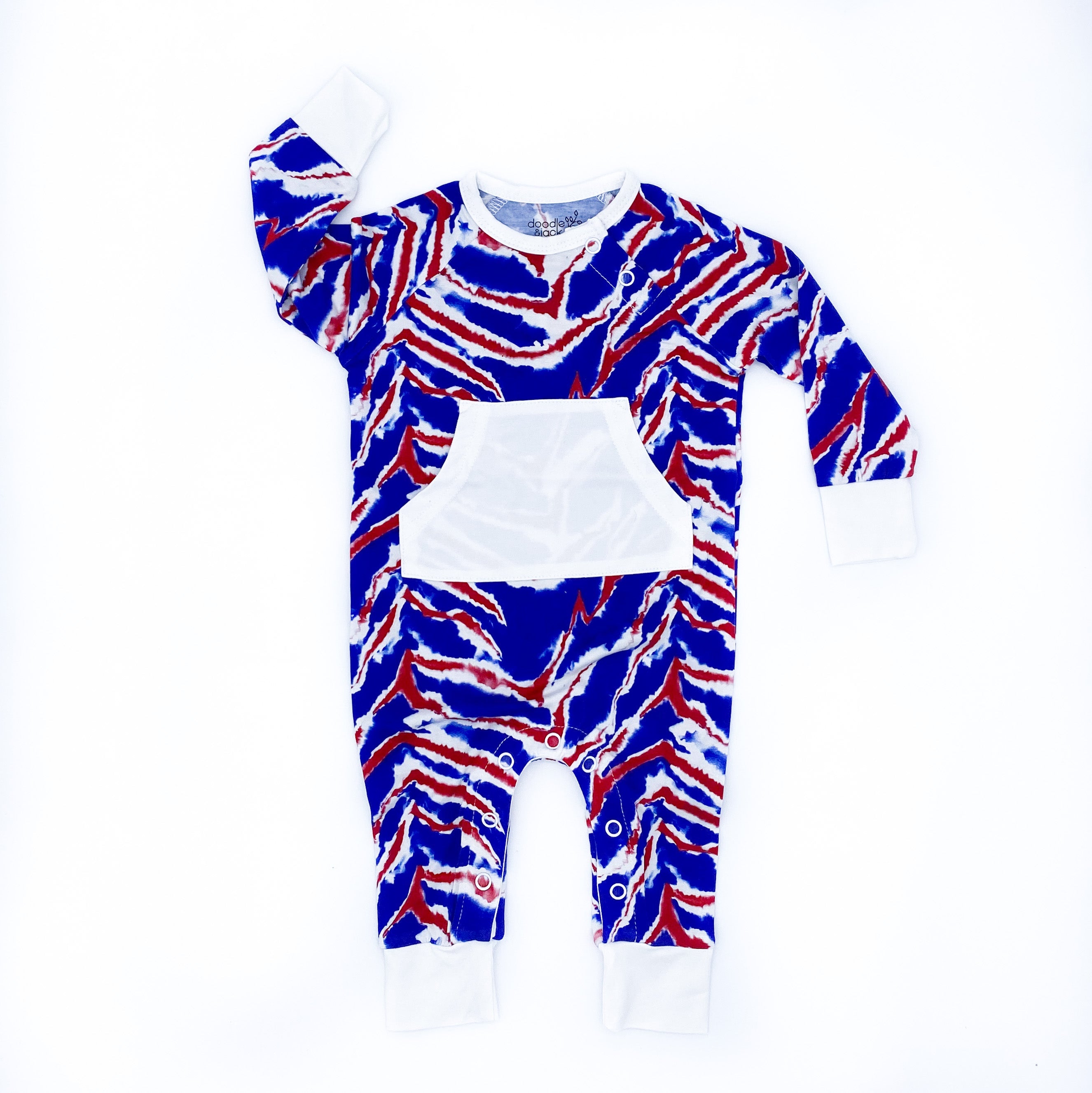 Bamboo Buffalove Romper doodle & jack