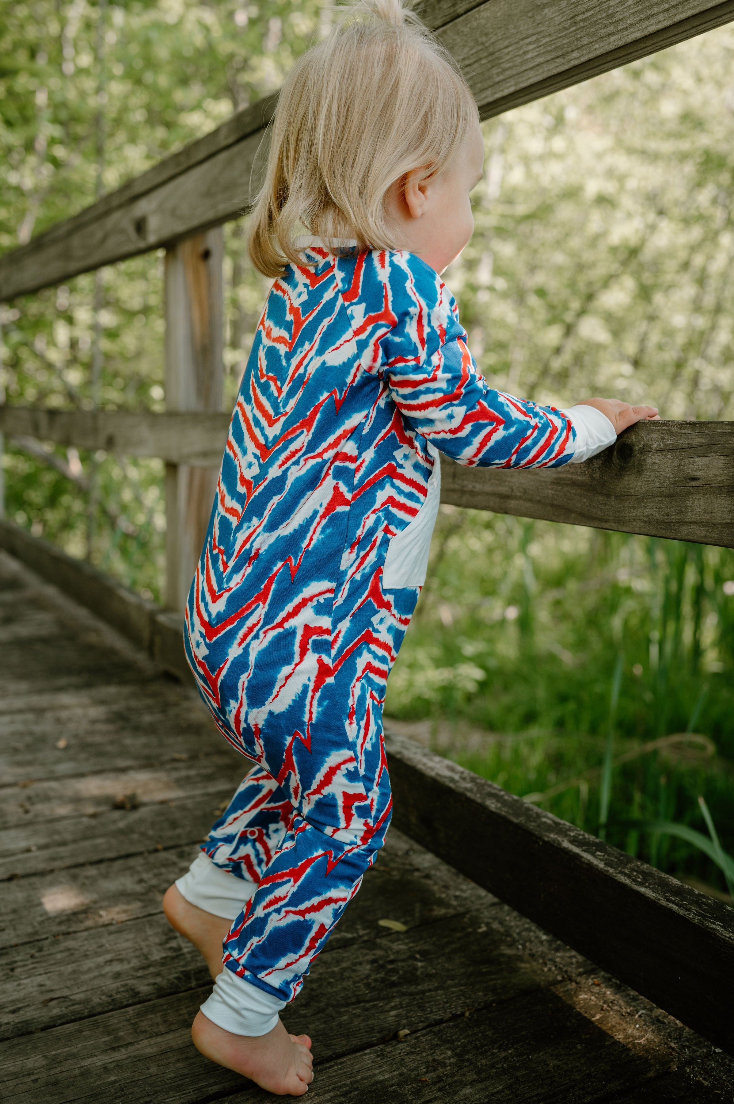 Bamboo Buffalove Romper doodle & jack