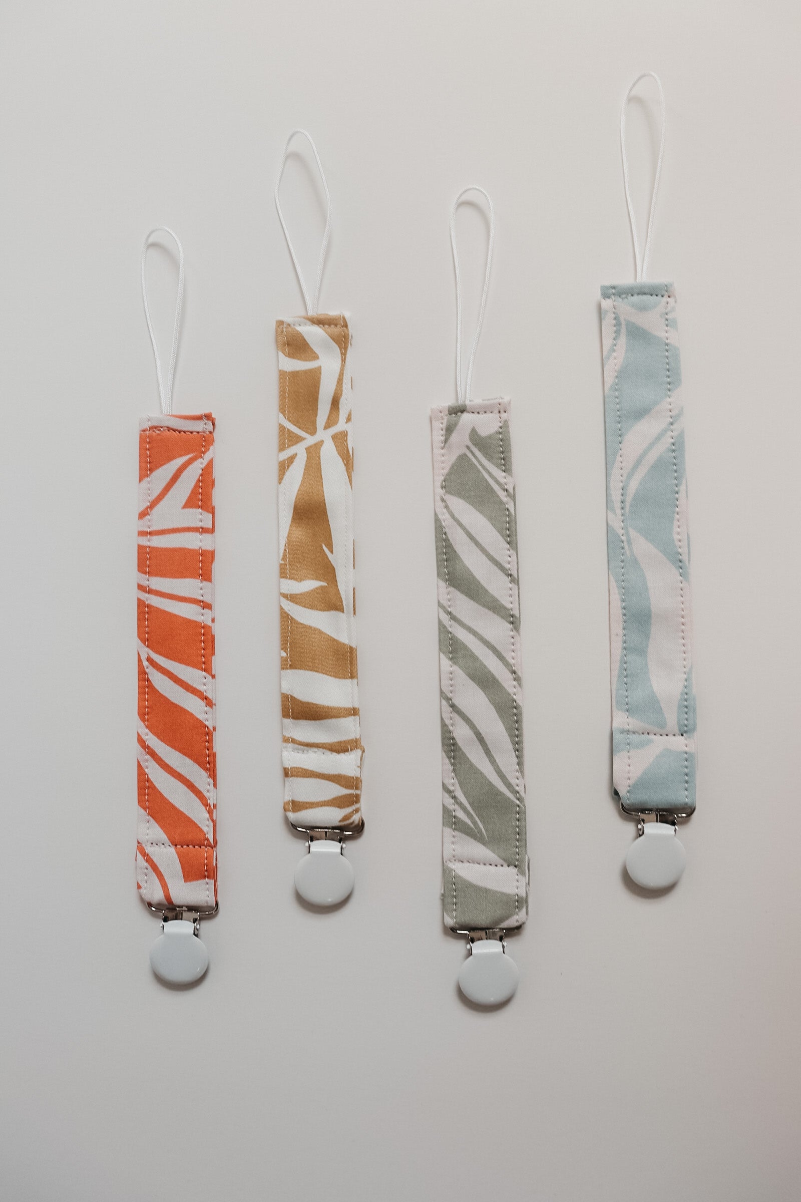 Gold Palm Pacifier Clip