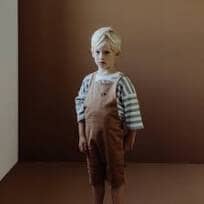 Organic Overalls - Fawn