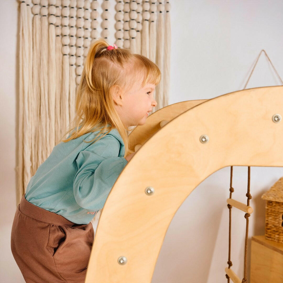 Indoor Playground for Toddlers - 7in1 Playground + Swings Set + Slide Board + Art Set 7in1 Playsets Goodevas