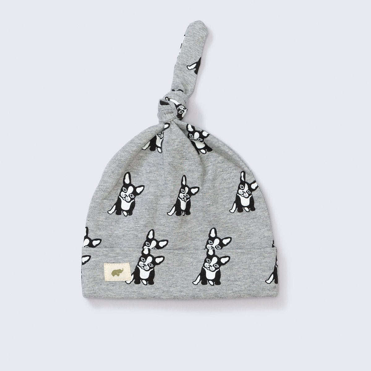 Top Knot Cap - Top Dog On Grey