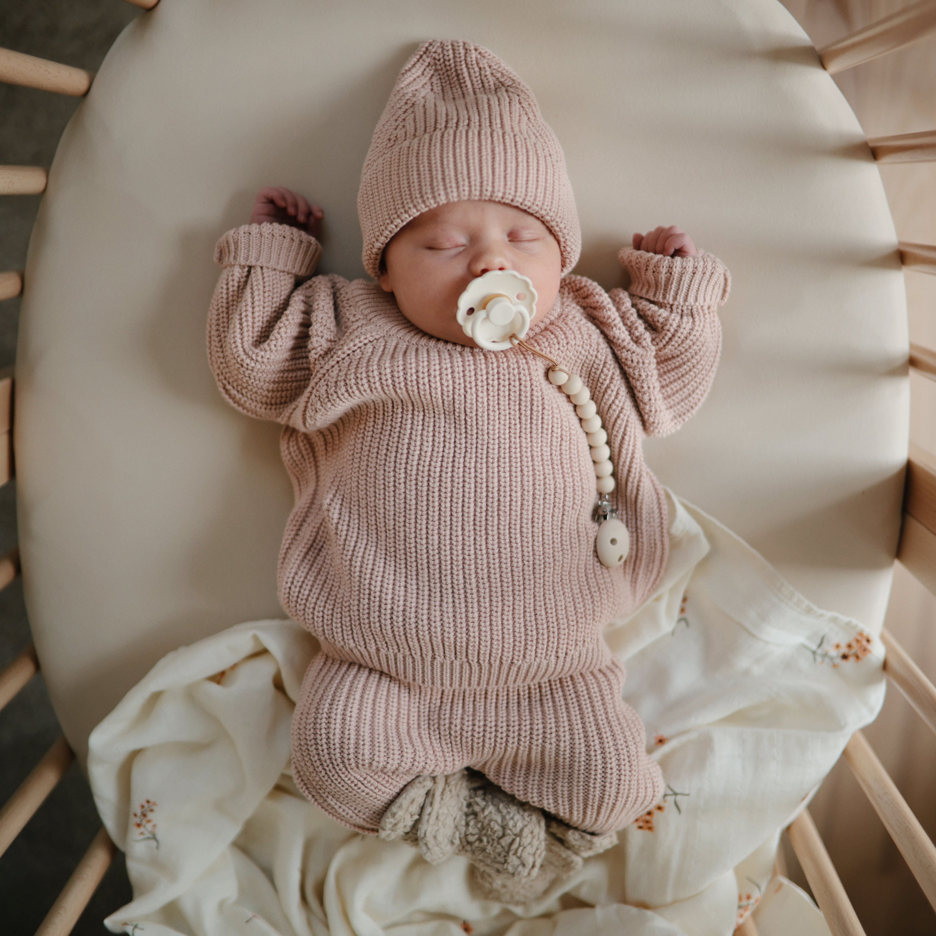 Chunky Knit Pants Baby Clothes Mushie