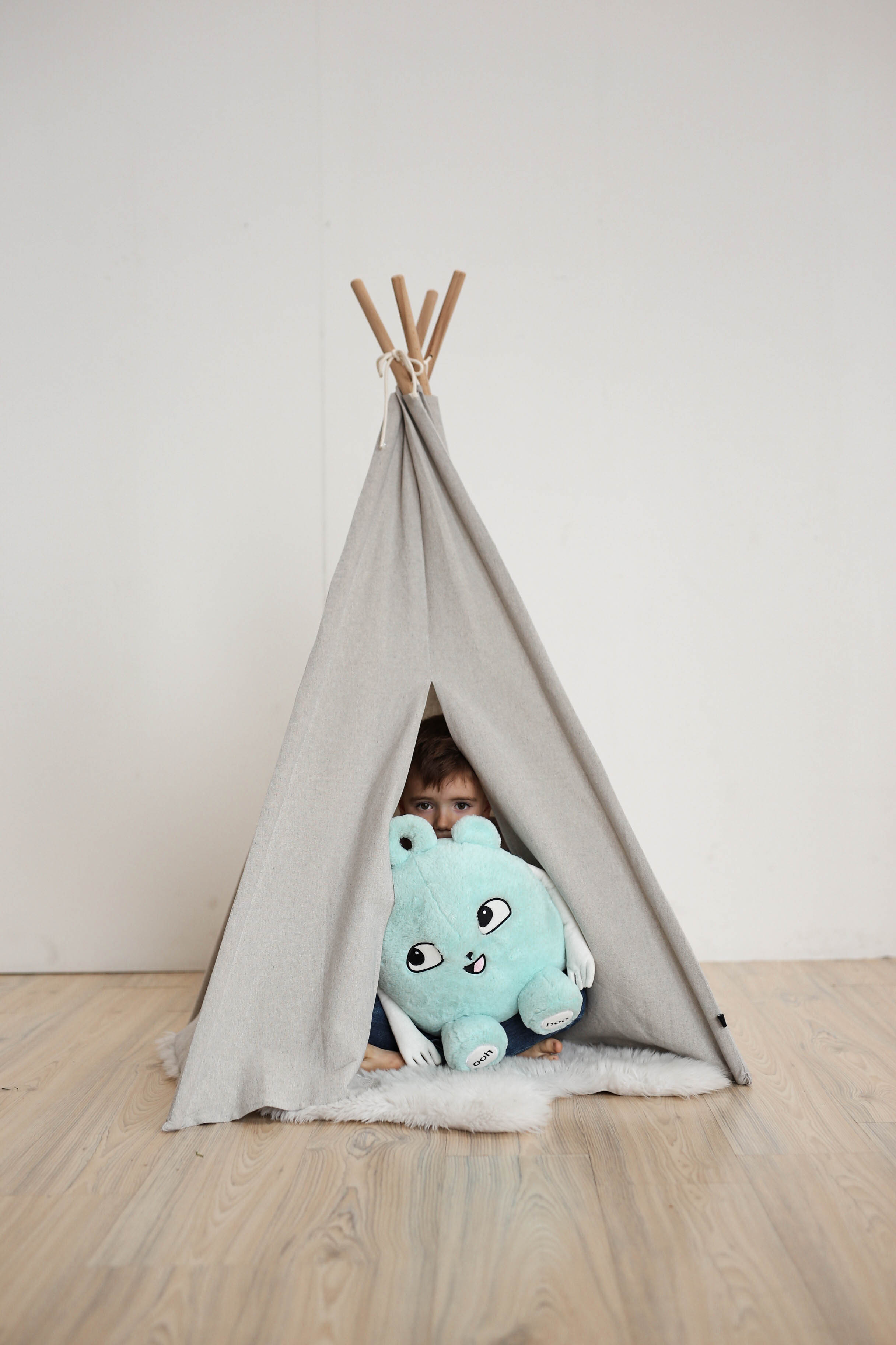 Small Teepee Tent - Neutral