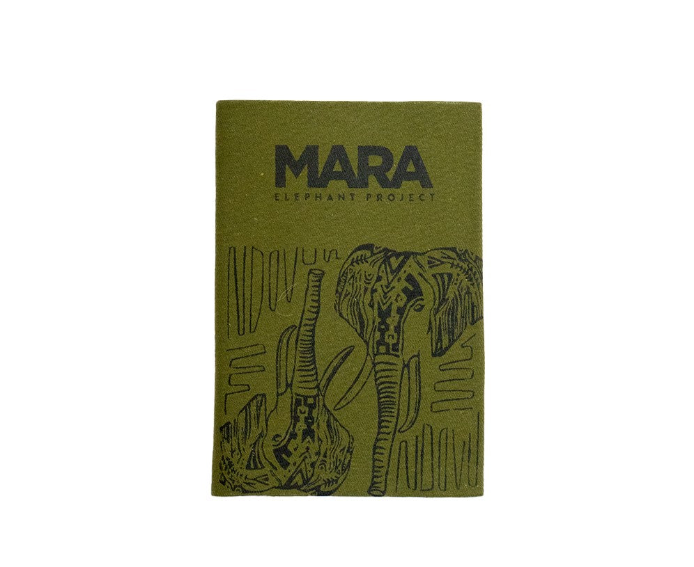 Basecamp Field Journal | Handmade Notebook - Jungle Green