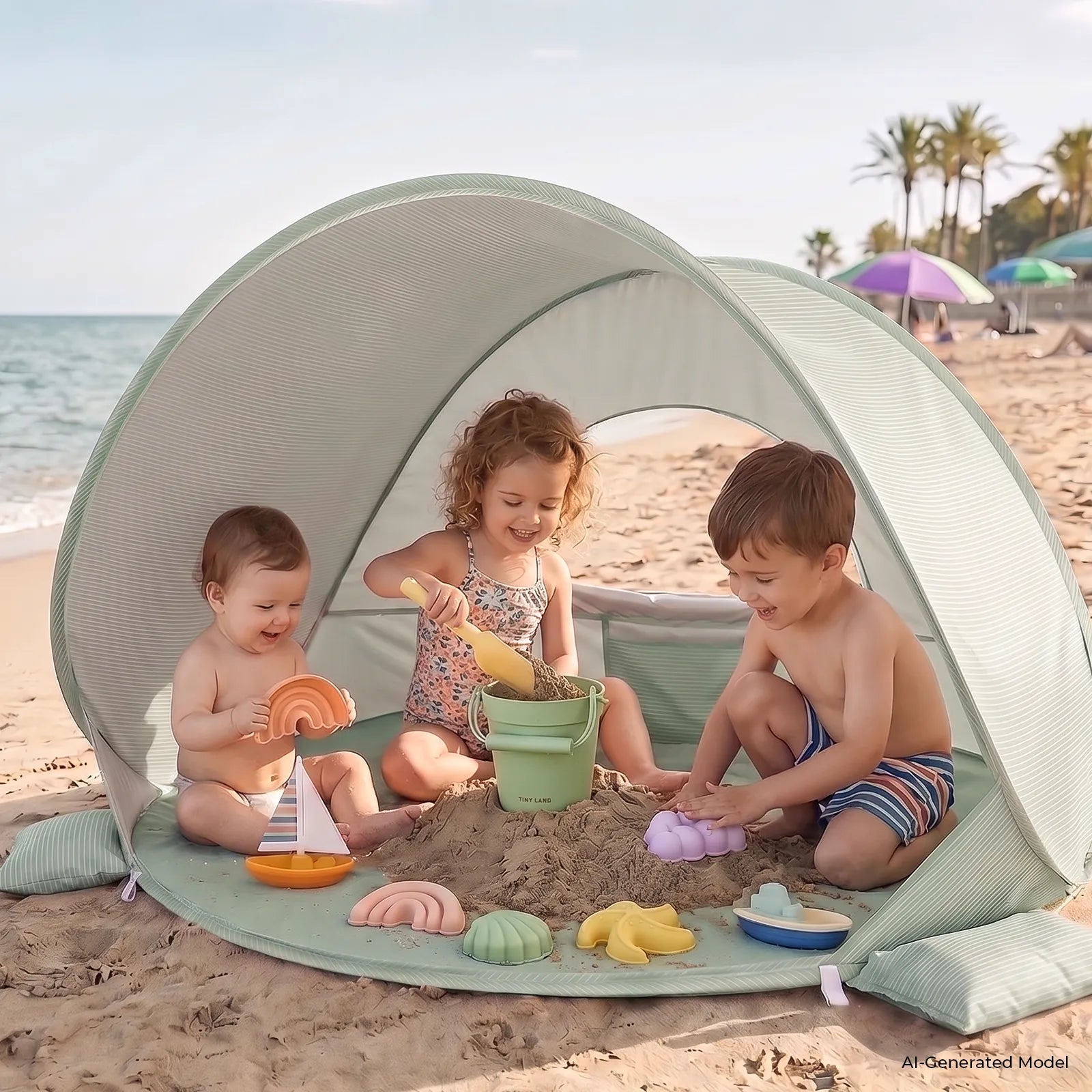 Tiny Land® 3-in-1 Baby Beach Tent