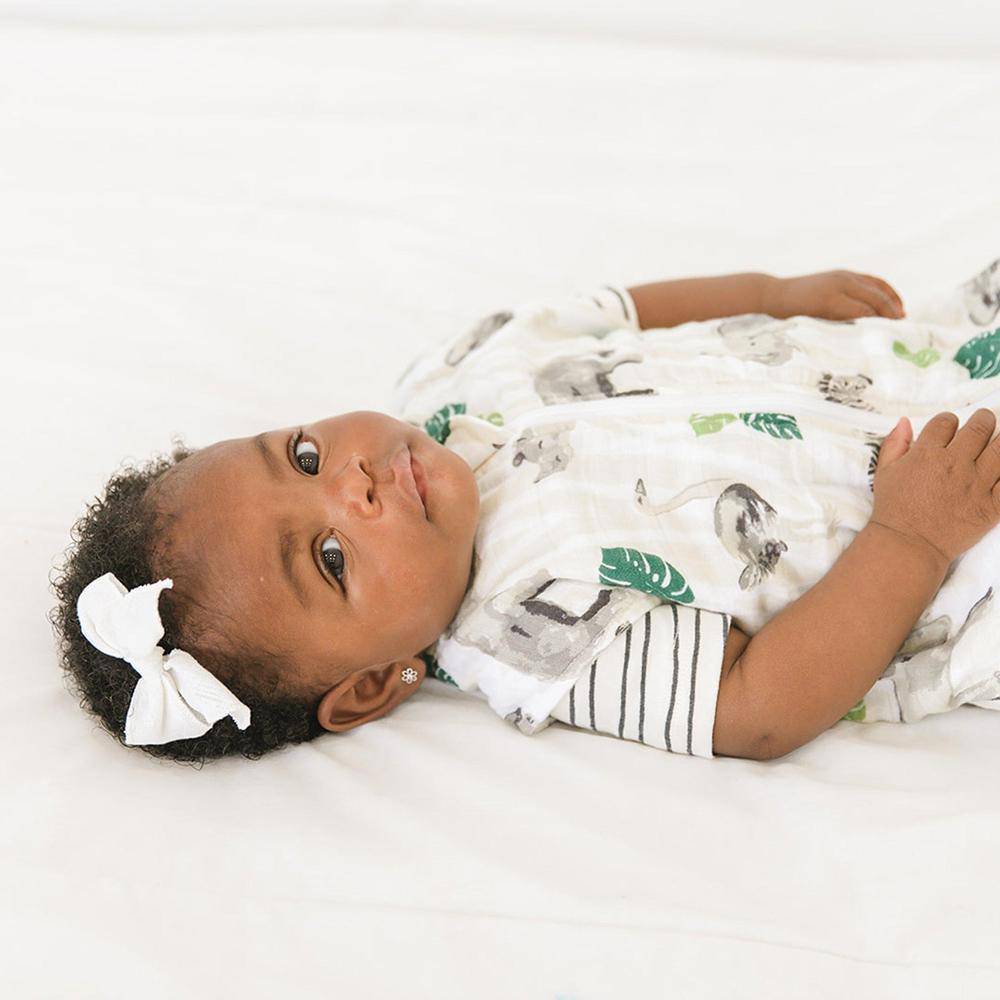 Jungle Classic Muslin Bedtime Sleeper Bedtime Sleeper Bebe au Lait