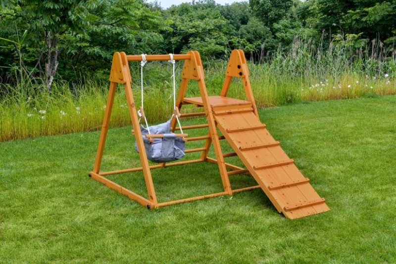 Juniper - Real Wood Folding Playset Indoor Avenlur.com