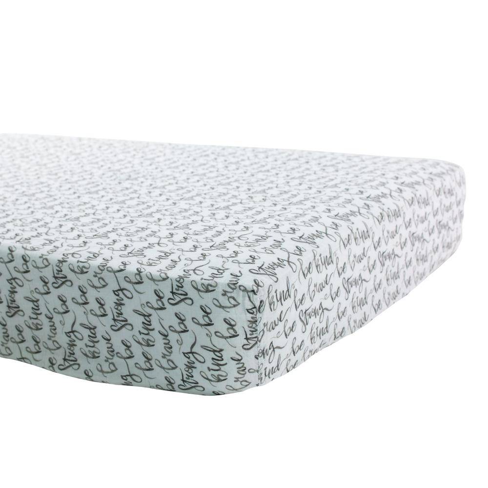 Just Be Crib Sheet Crib Sheet Bebe au Lait