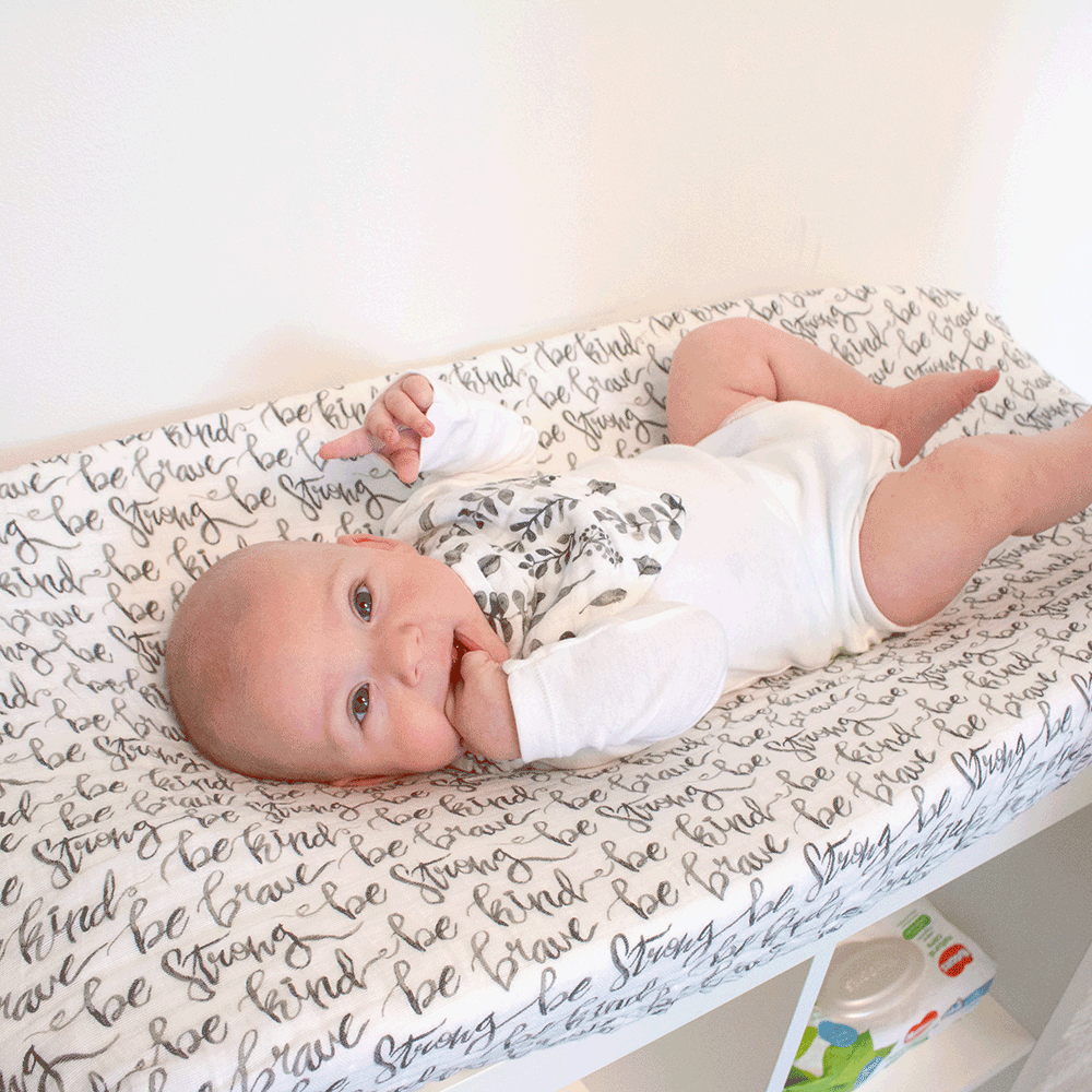 Just Be Changing Pad Cover Changing Pad Cover Bebe au Lait