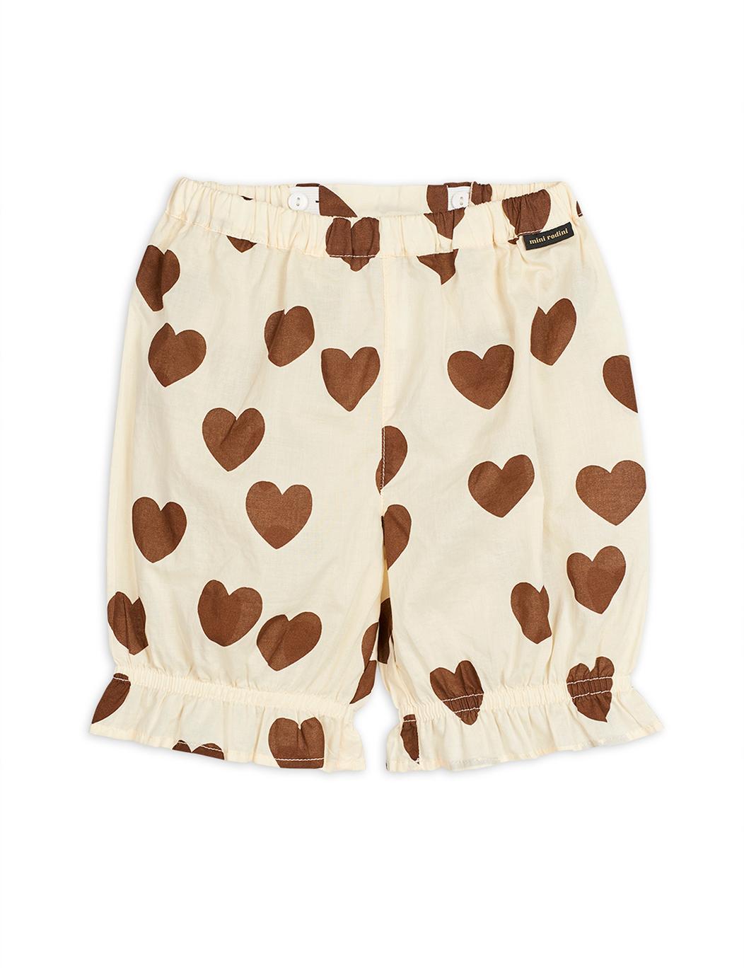 Hearts Woven Bloomers - Offwhite