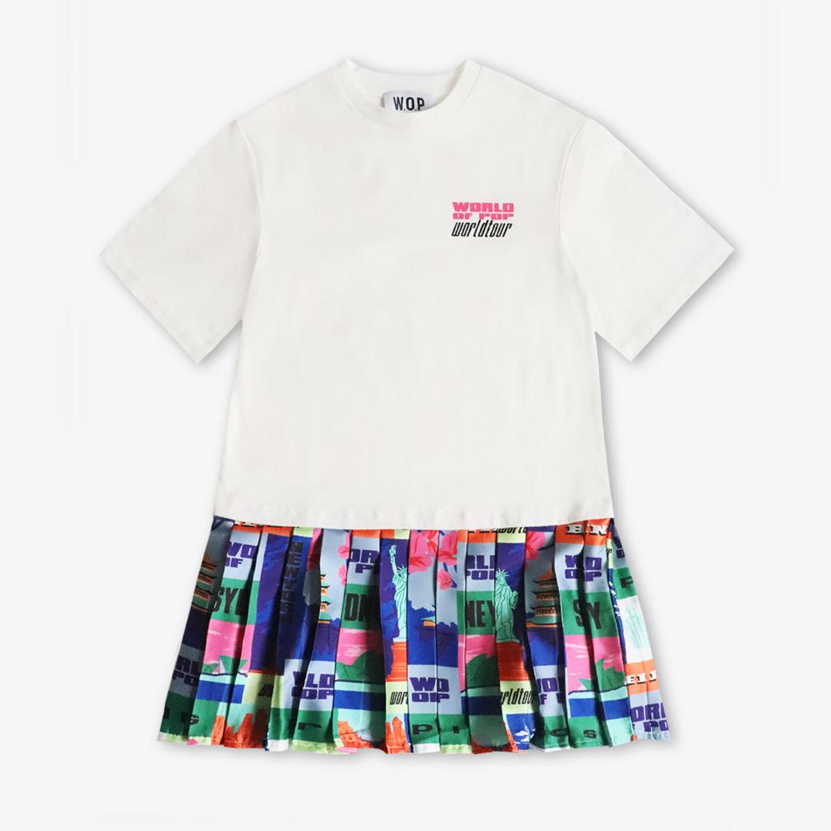 "World Tour" dress for children 2 in 1