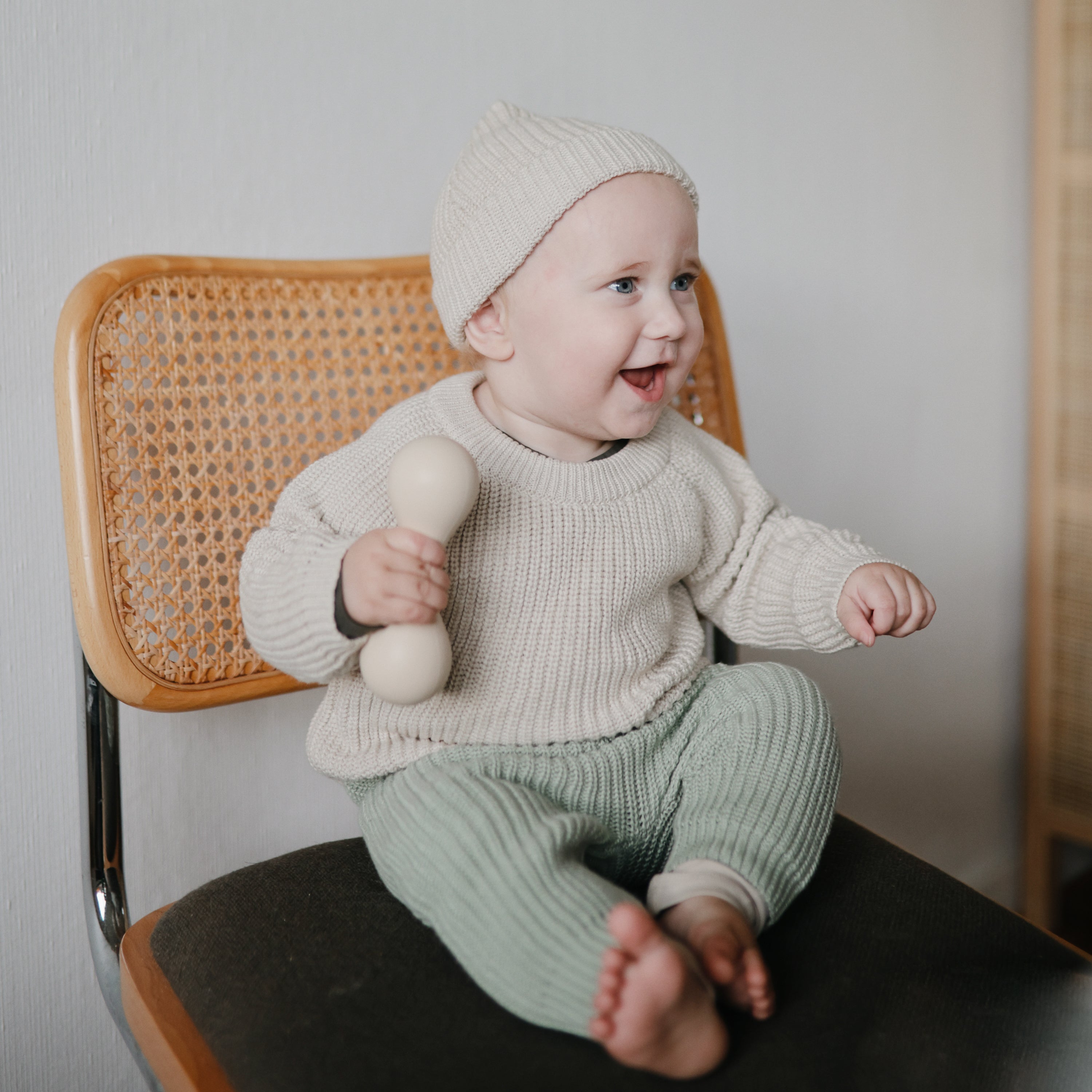 Silicone Baby Rattle Toy toys Mushie