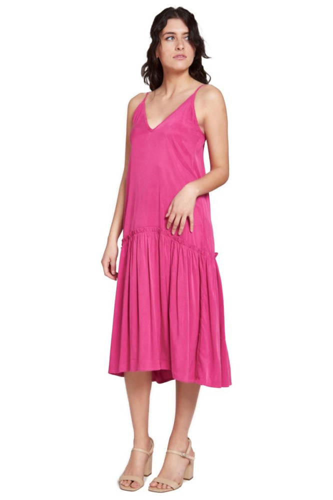 Kat Dress - Raspberry