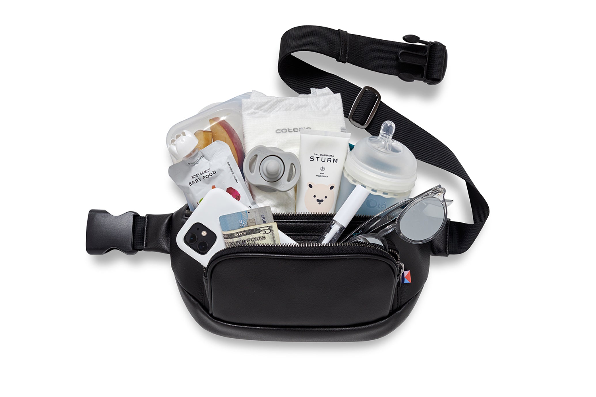 Kibou Travel Diaper Bag - Black Diaper Bags Kibou