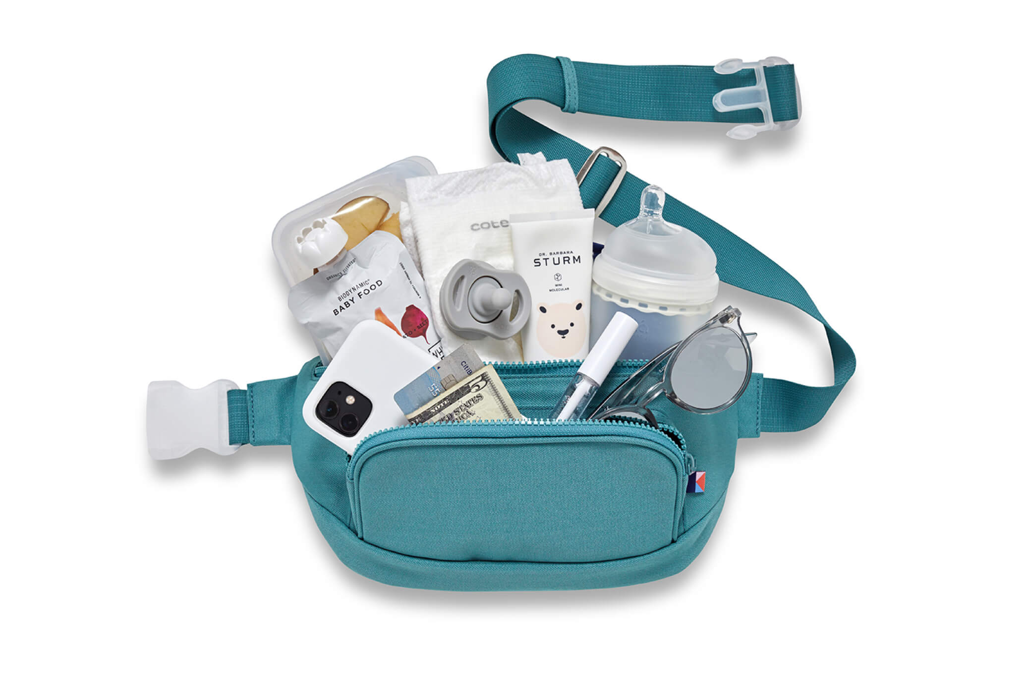 Kibou Travel Diaper Bag - Jade Diaper Bags Kibou