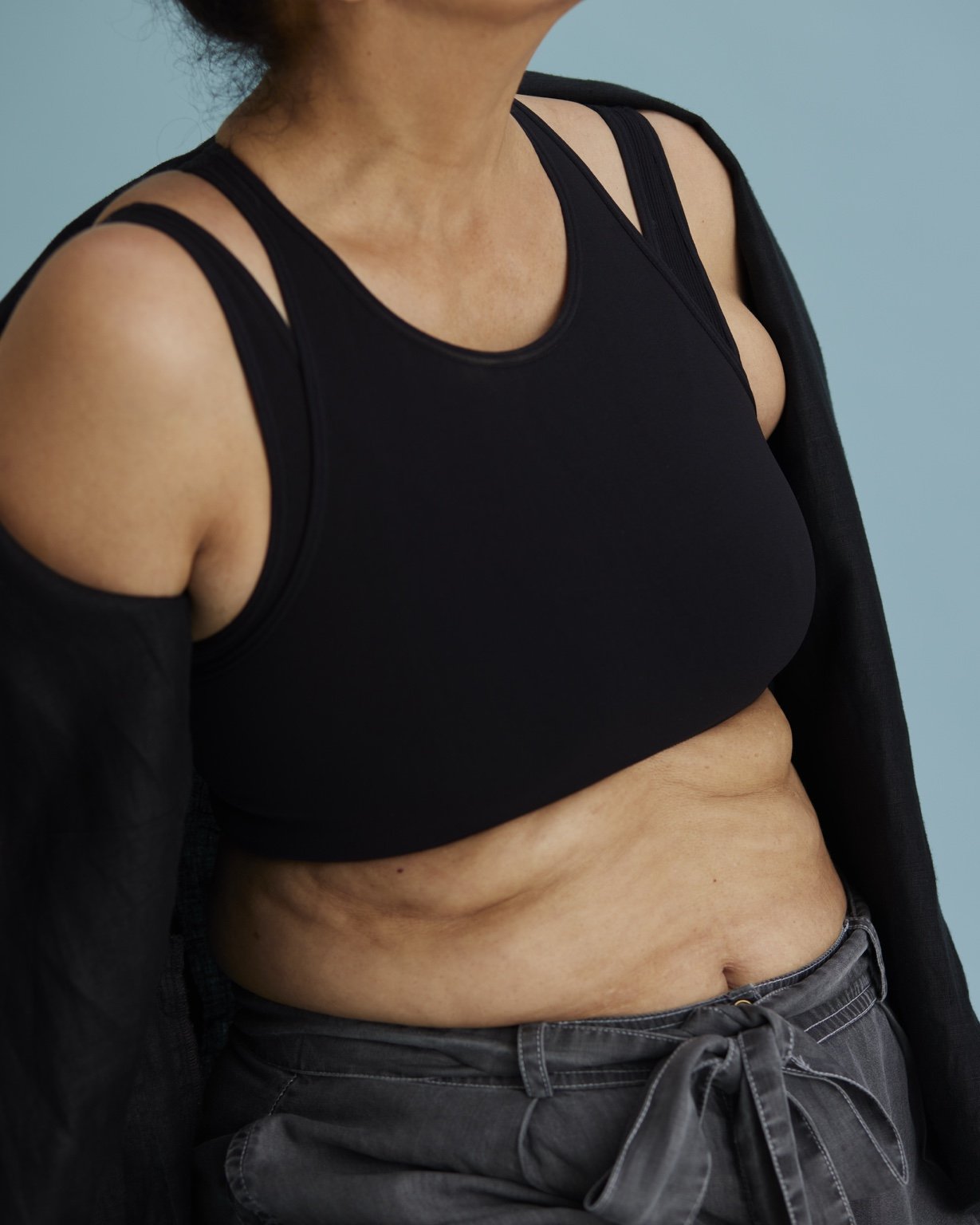 Dreamy Denim Days Shorts - Stone Grey