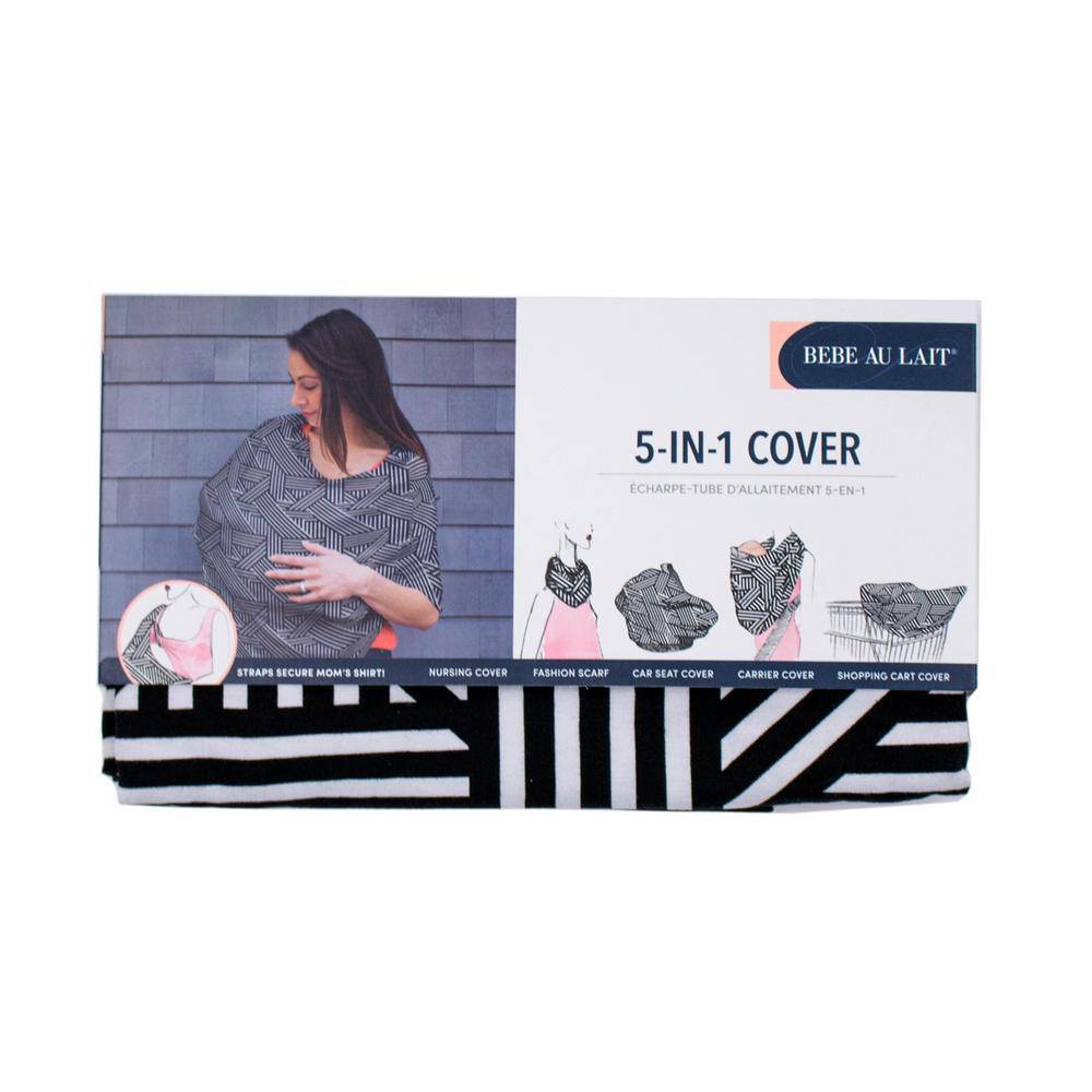 Knightsbridge 5-in-1 Multi-Use Nursing Cover 5 in 1 Bebe au Lait