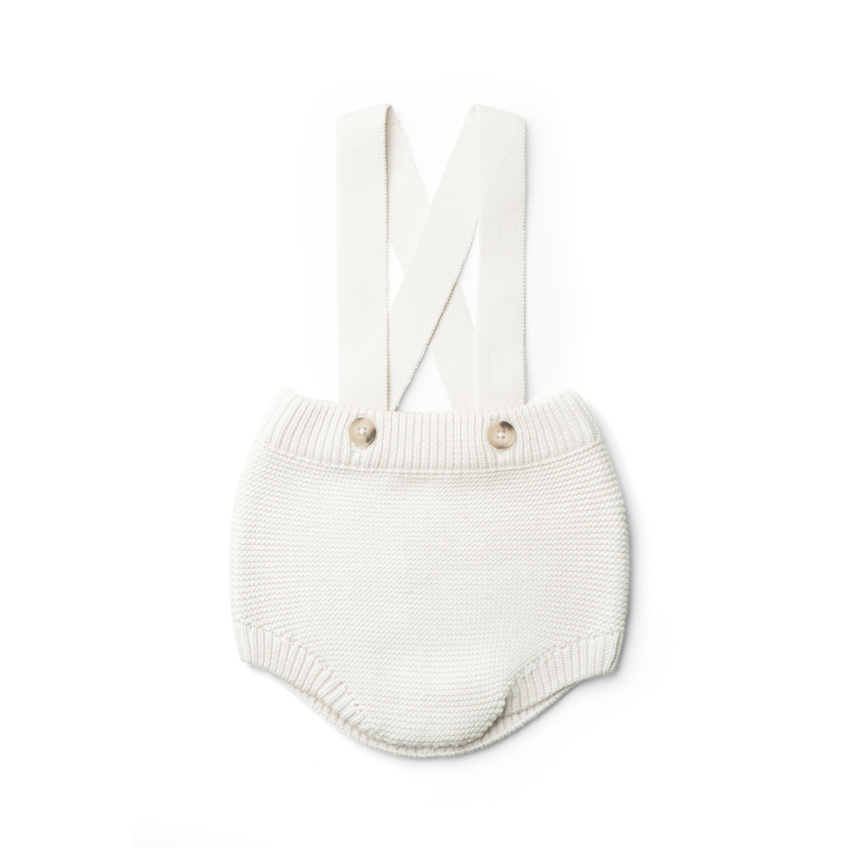 KNIT SUSPENDER BLOOMERS | CLOUD