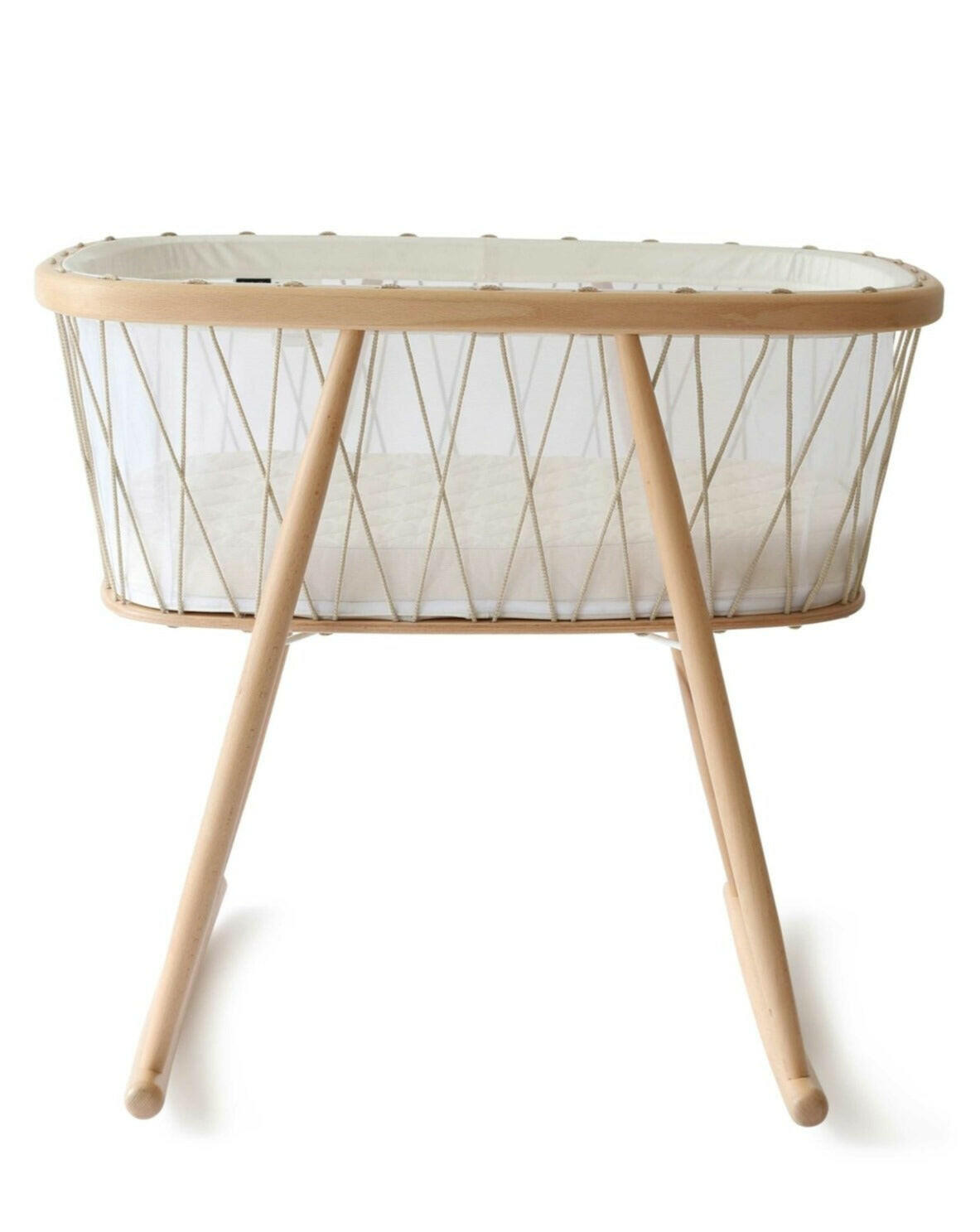 KUMI Bassinet With Organic Mattress Bassinet Charlie Crane Desert