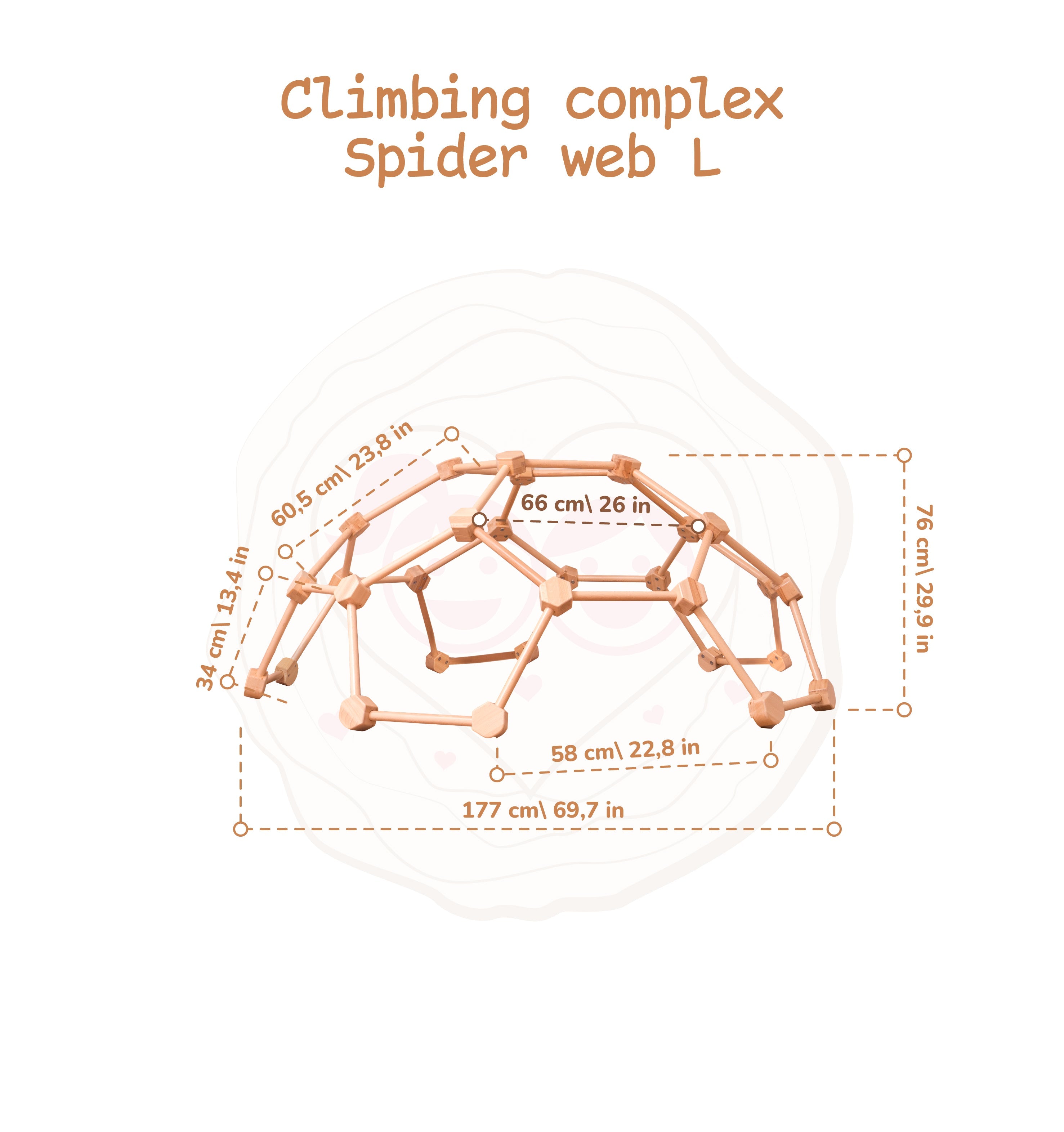 Wooden Climbing Dome