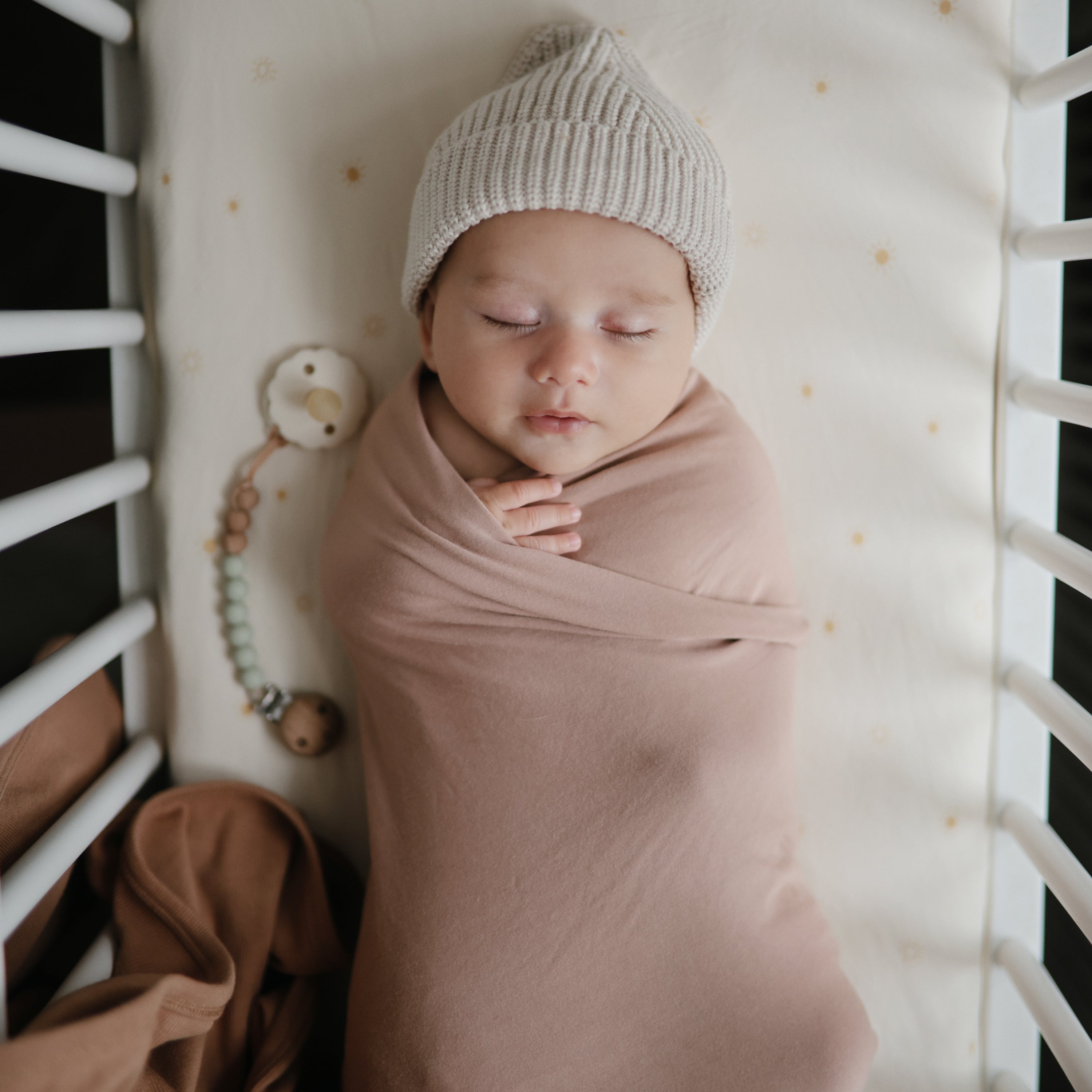 Silicone Pacifier Clip | Eva Pacifier Clip Mushie