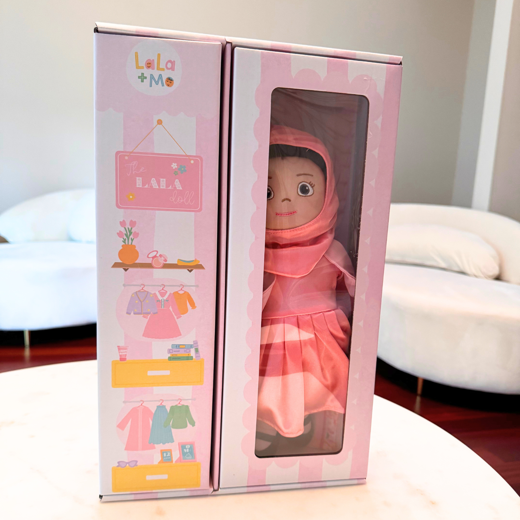 The Lala Doll + 4 Outfits + Prayer Rug | My First Hijabi, Muslim Doll
