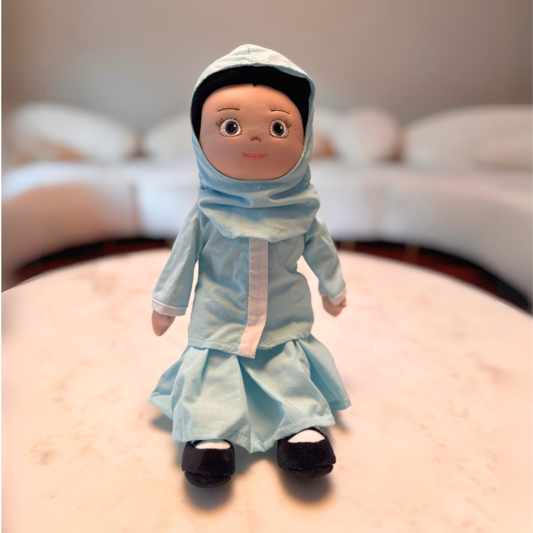 The Lala Doll + 4 Outfits + Prayer Rug | My First Hijabi, Muslim Doll