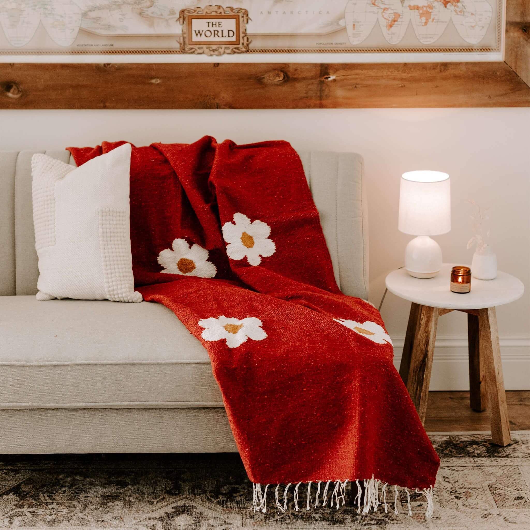 Lazy Daisy Blanket