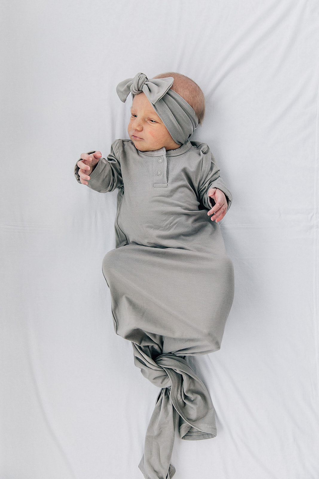 Stone Bamboo Knot Gown  Mebie Baby