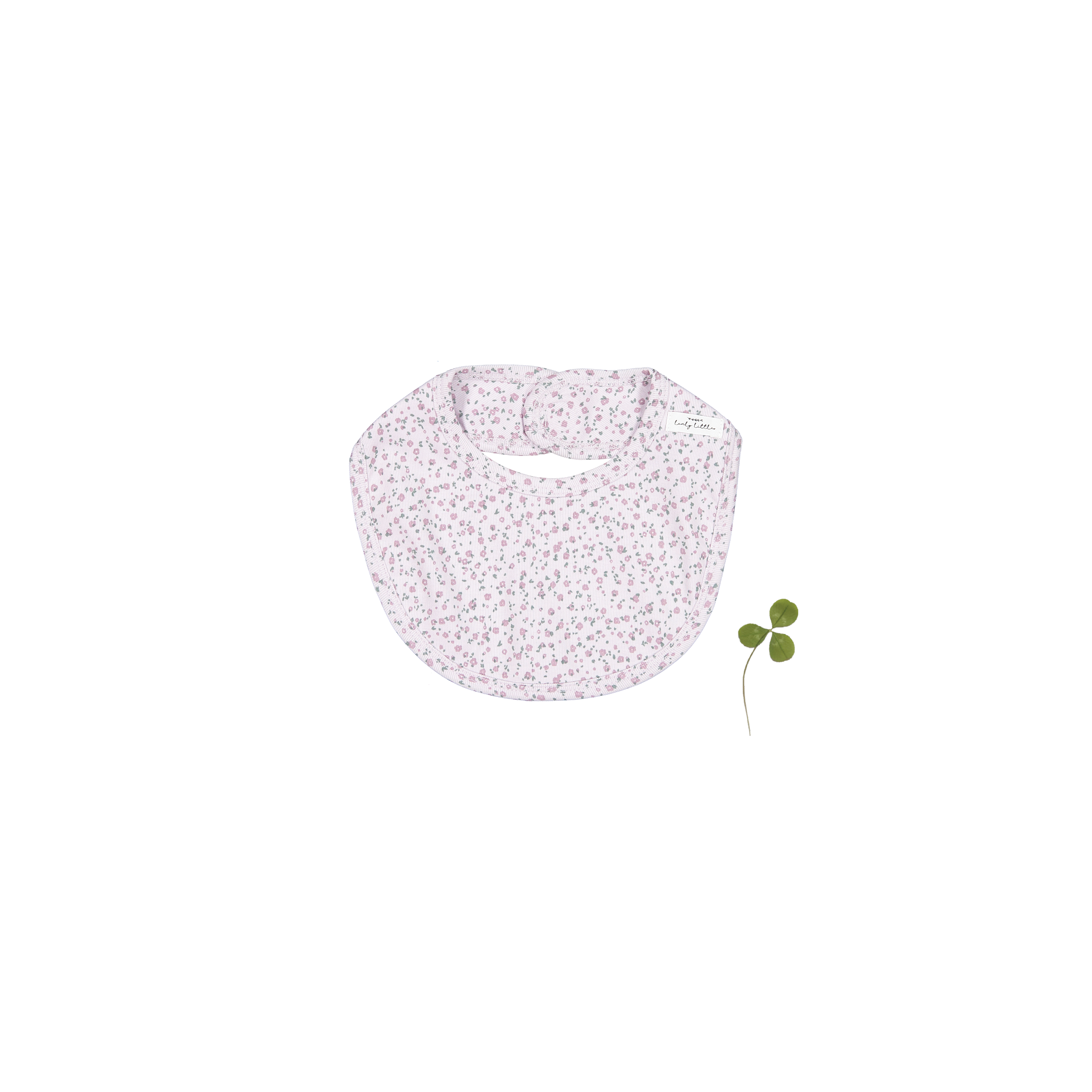 The Printed Bib - Lilac Bud Bib Lovely Littles