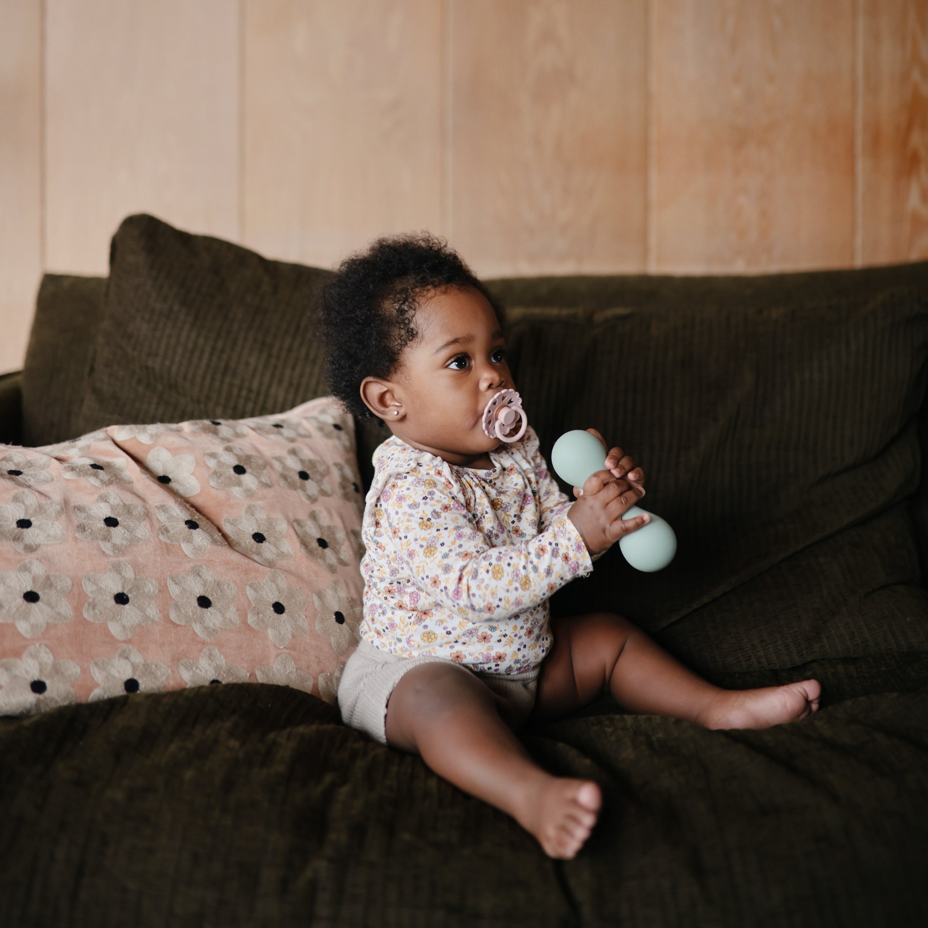 Silicone Baby Rattle Toy toys Mushie