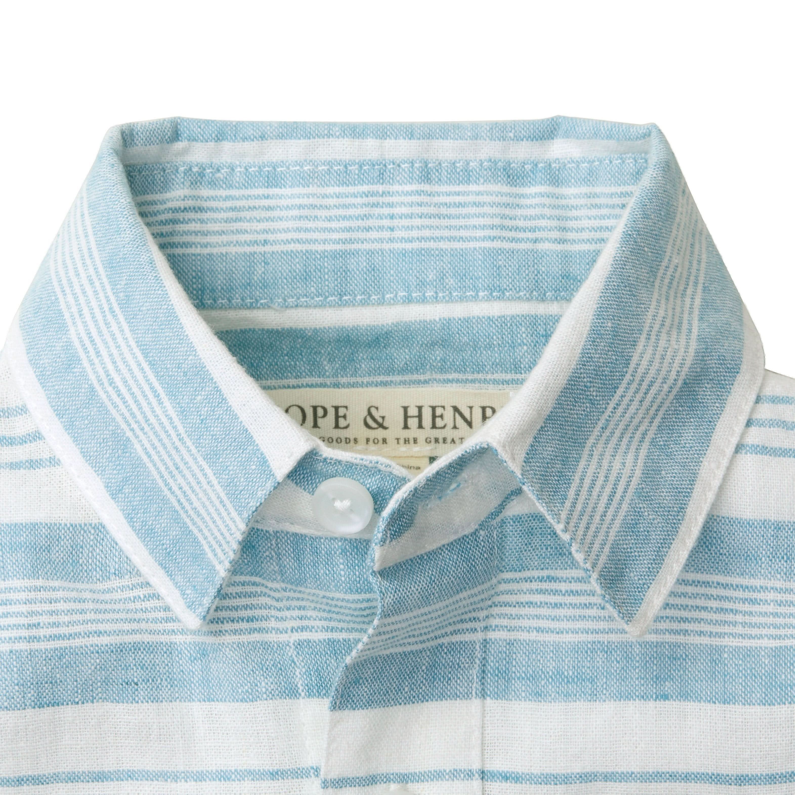Linen Short Sleeve Button Down Shirt