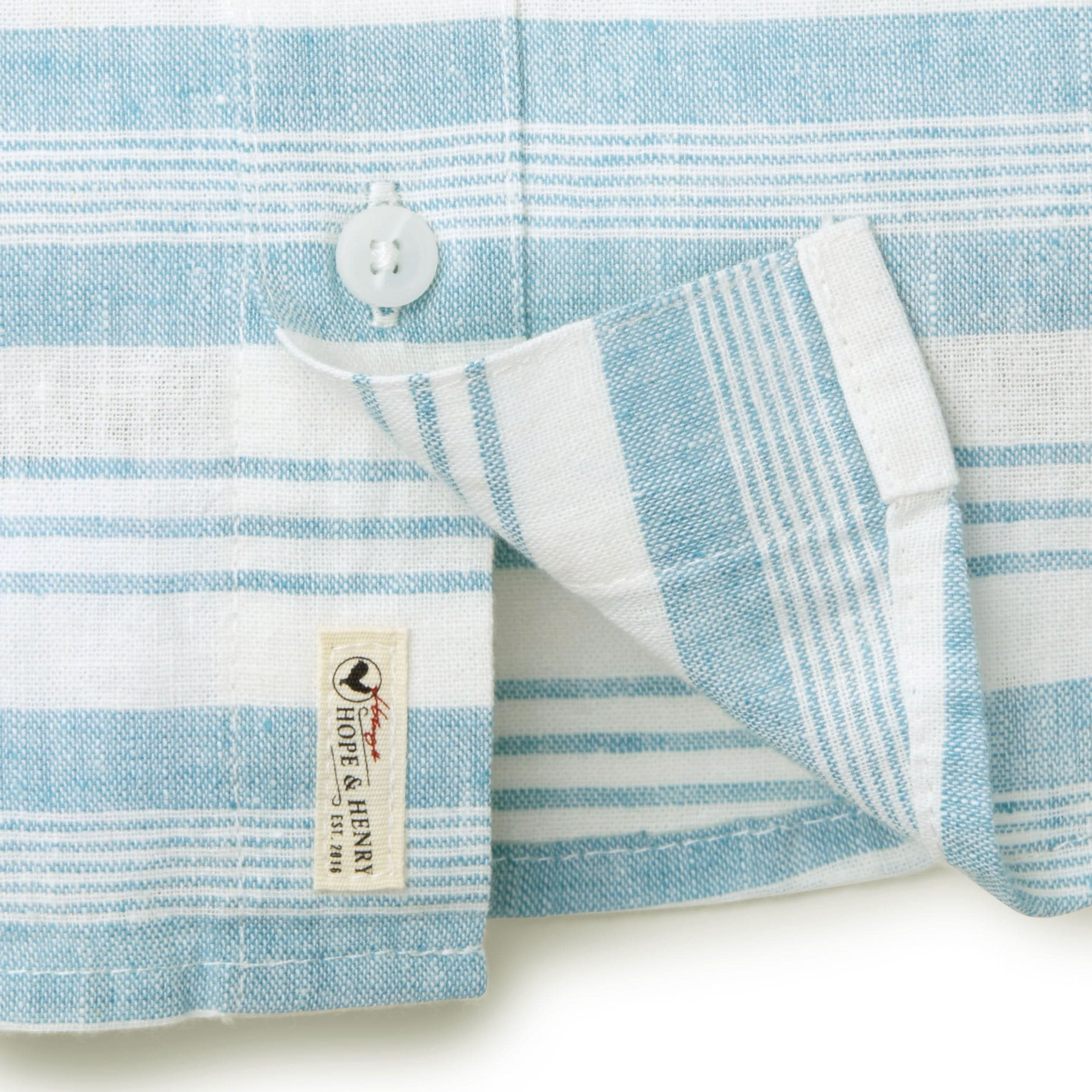 Linen Short Sleeve Button Down Shirt